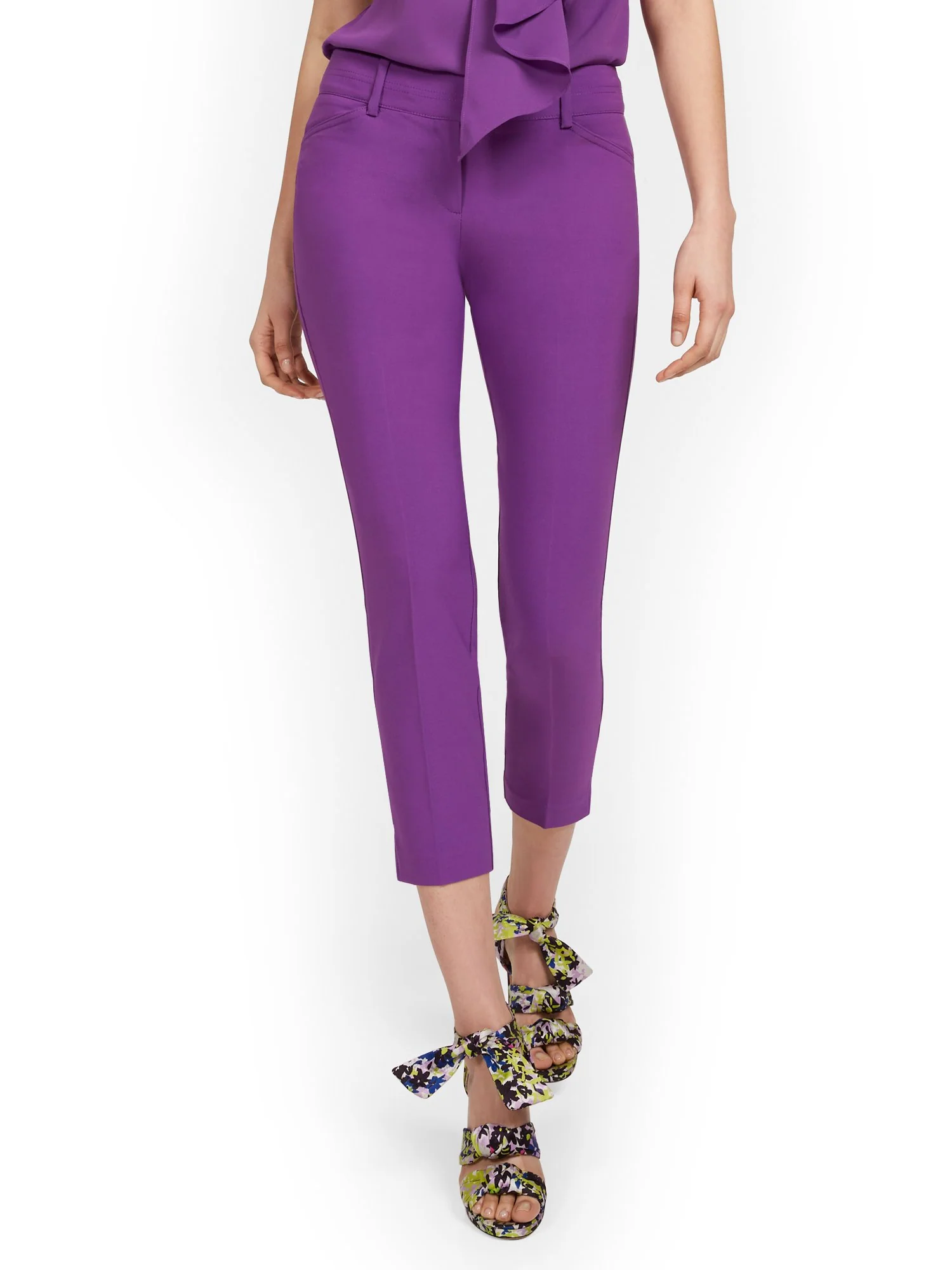 Petite Capri Pant - Essential Stretch - 7th Avenue - Image 16
