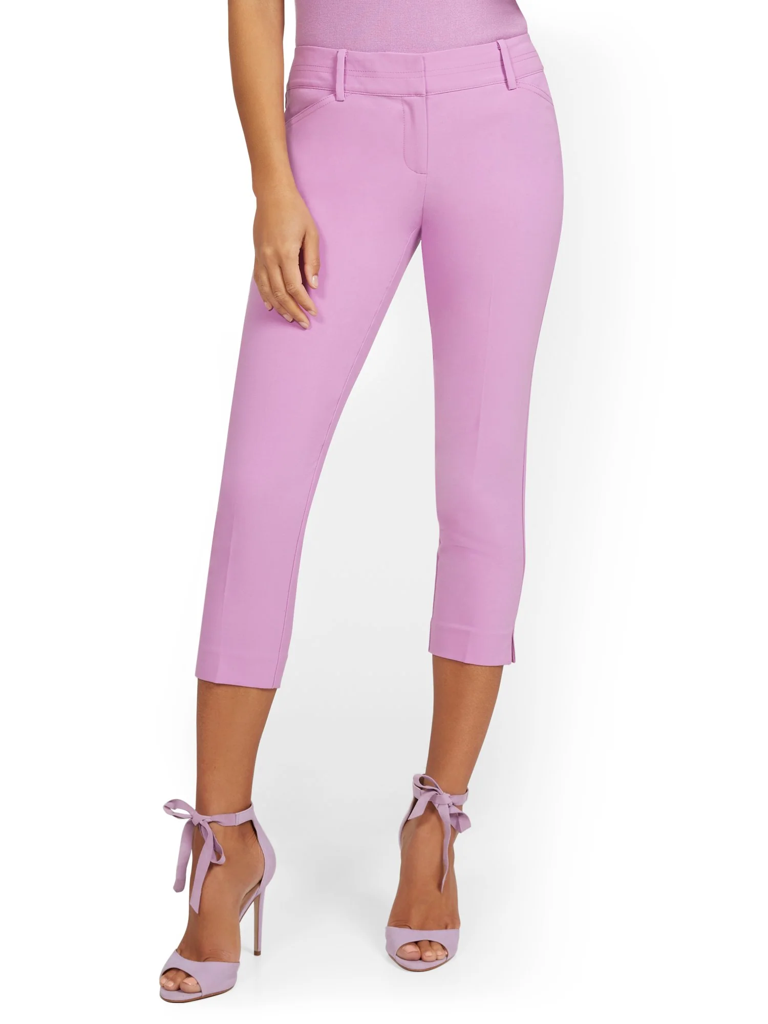 Petite Capri Pant - Essential Stretch - 7th Avenue - Image 23