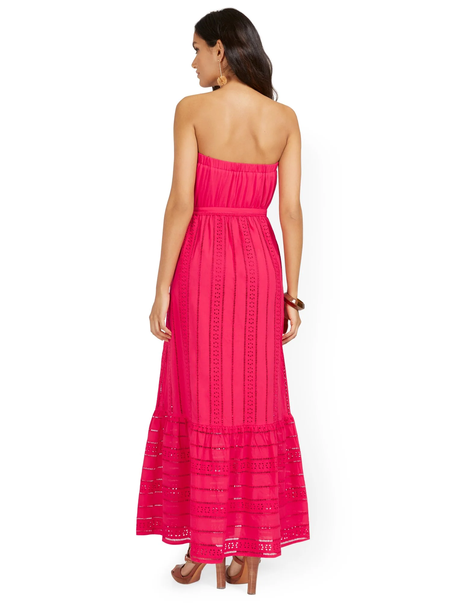 Petite Eyelet Maxi Dress - Image 3