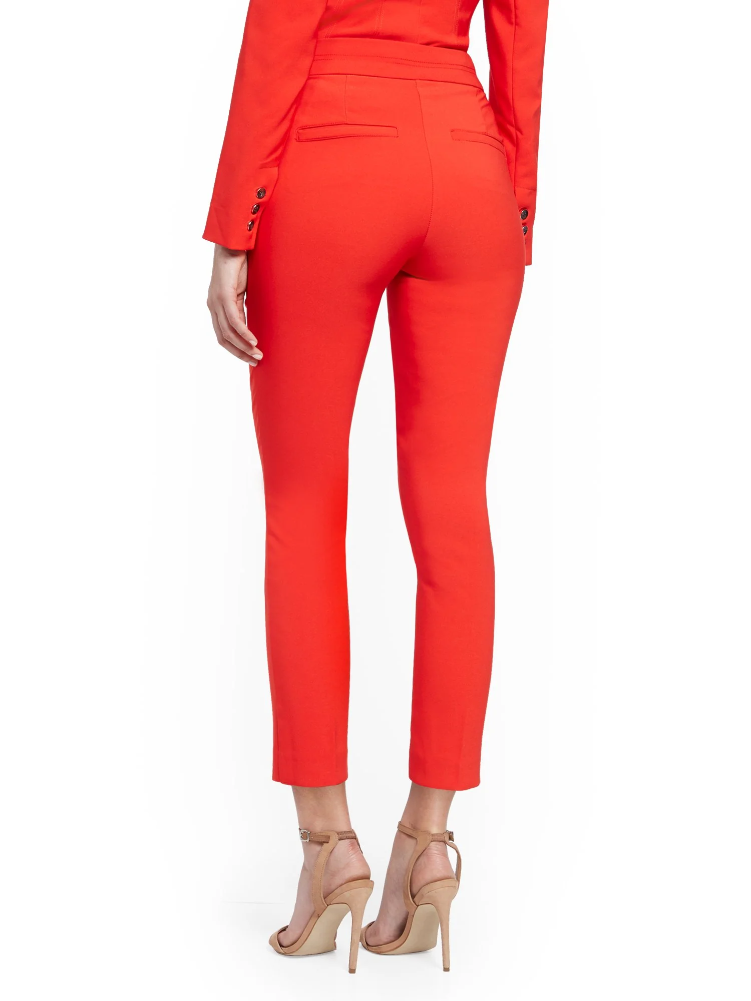 Petite High-Waisted Ankle Pant - Two-Way Stretch - 7th Avenue - Image 3