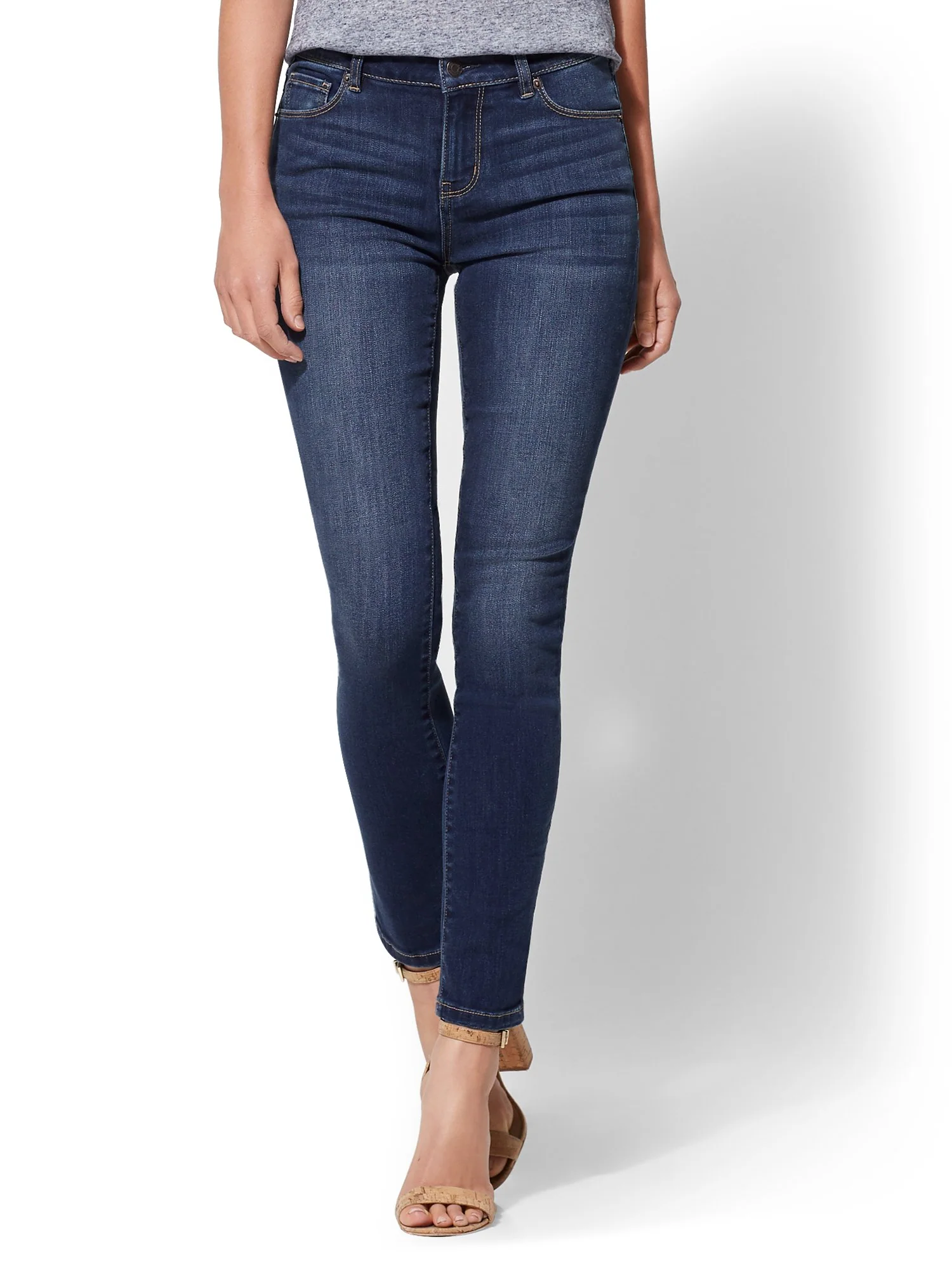 Petite High-Waisted Skinny Jeans - Image 2