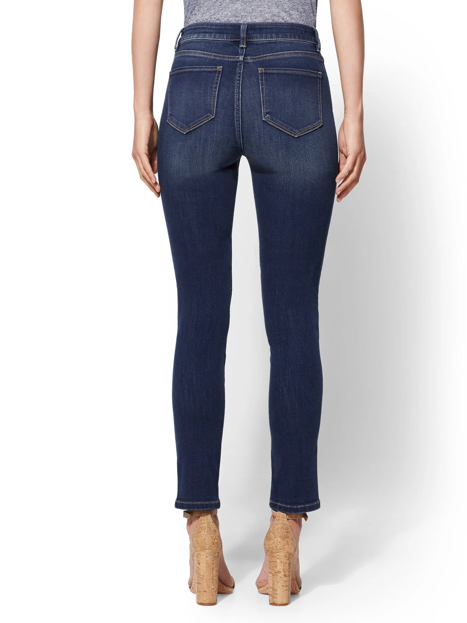 Petite High-Waisted Skinny Jeans - Image 3