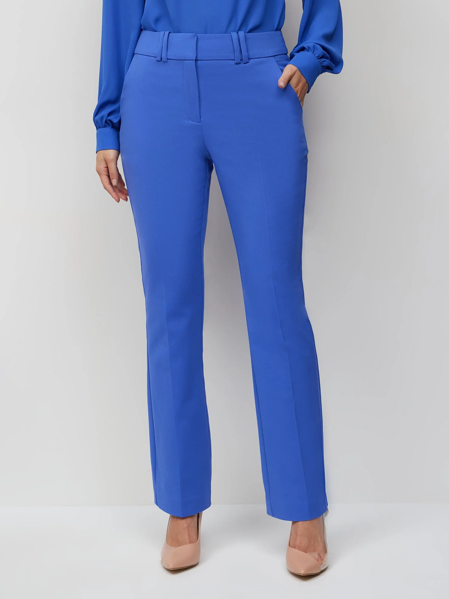Petite High Rise Straight-Leg Pant - All Season Stretch - Image 12