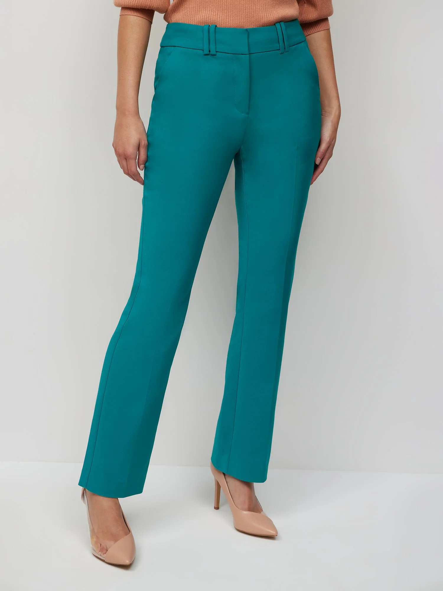 Petite High Rise Straight-Leg Pant - All Season Stretch - Image 9