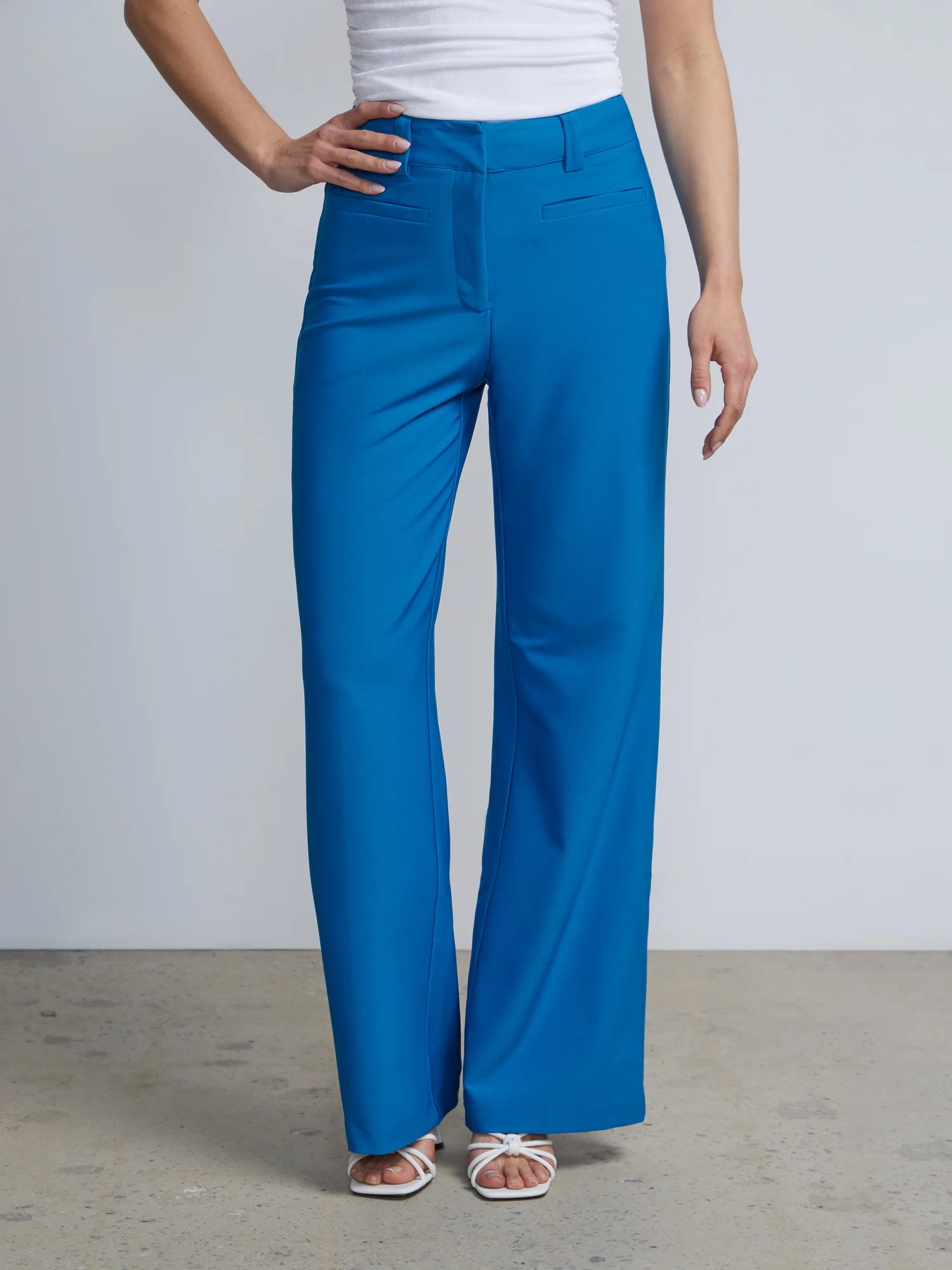 Petite High-Waisted Wide-Leg Pant - Premium Stretch - Image 6
