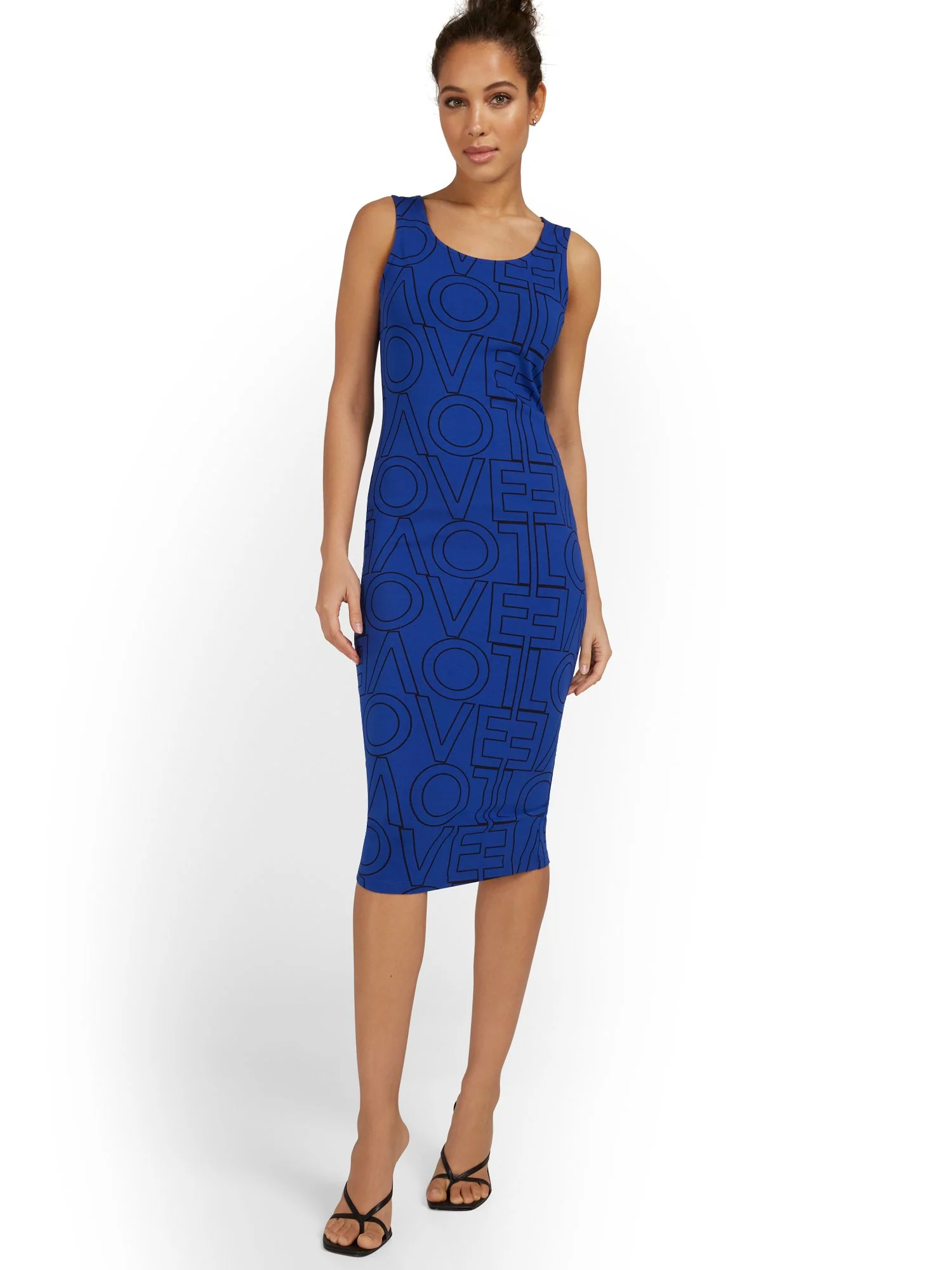 Petite Love Tank Midi Dress - Everyday Collection - Image 2
