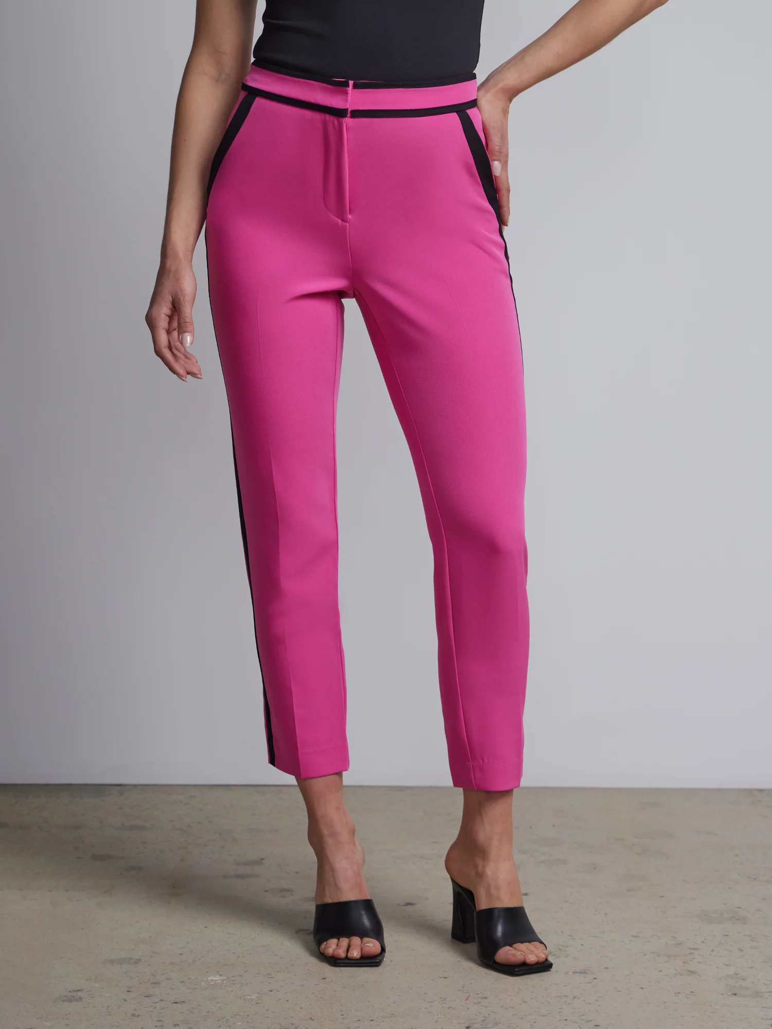 Petite Mid-Rise Side-Stripe Ankle Pant - Image 6