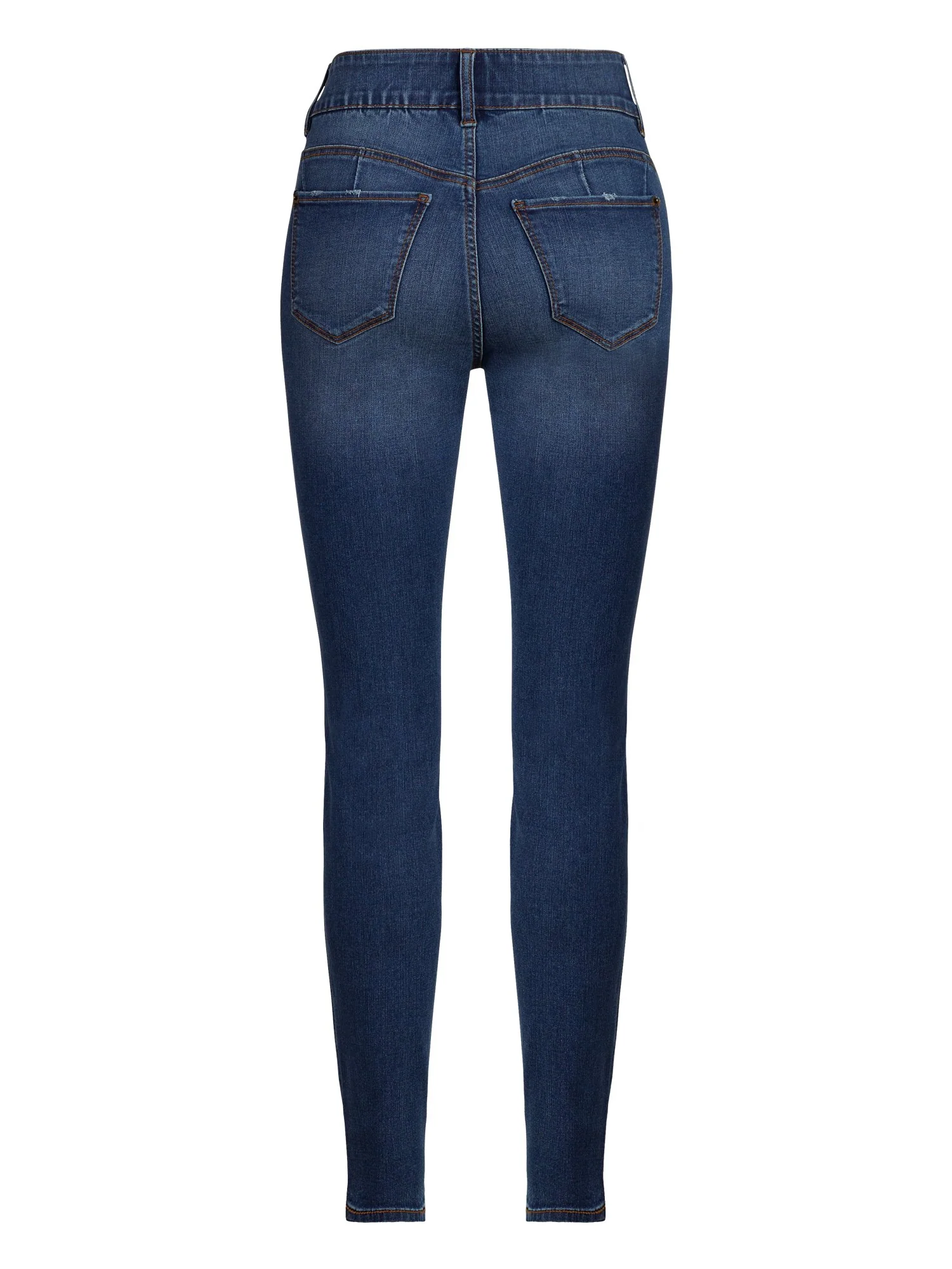 Petite Mya Curvy High-Waisted Sculpting No Gap Super-Skinny Jeans - Image 3