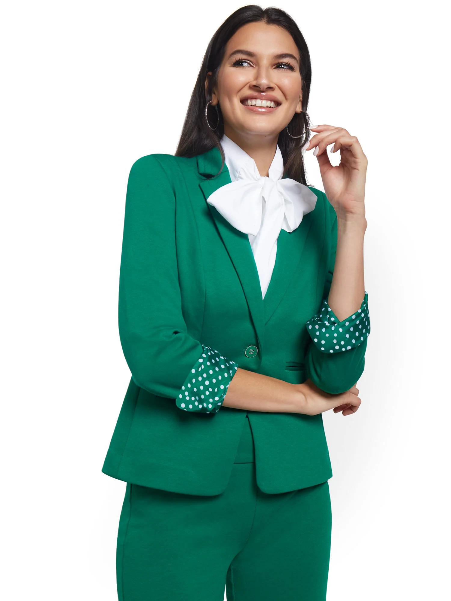 Petite One-Button Jacket - Superflex - Image 12