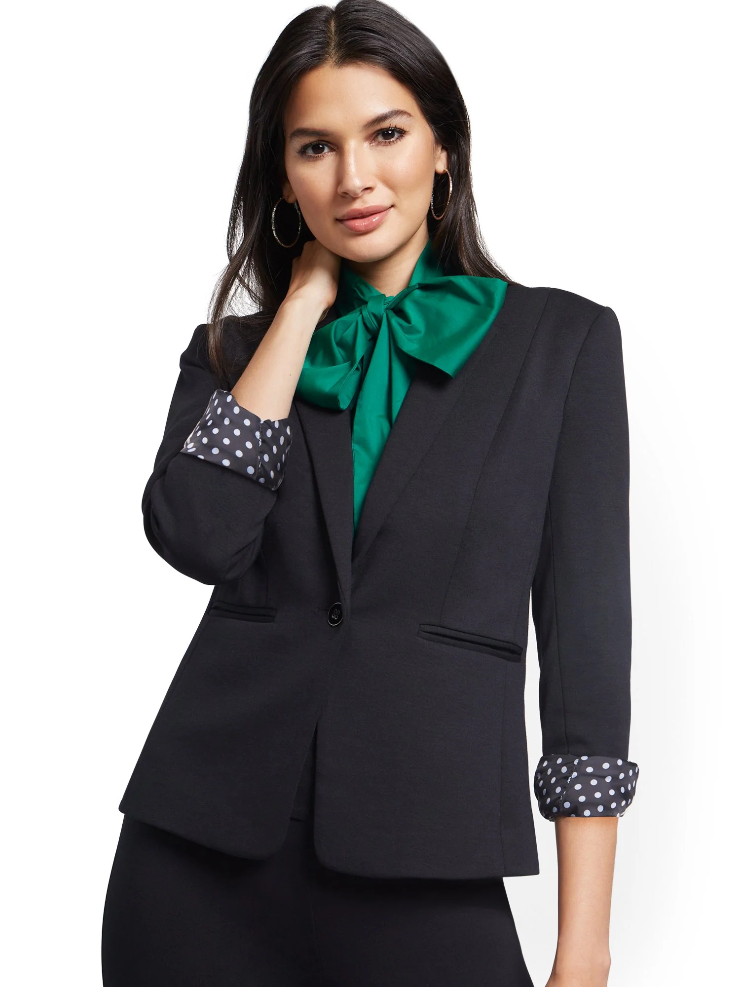 Petite One-Button Jacket - Superflex - Image 4