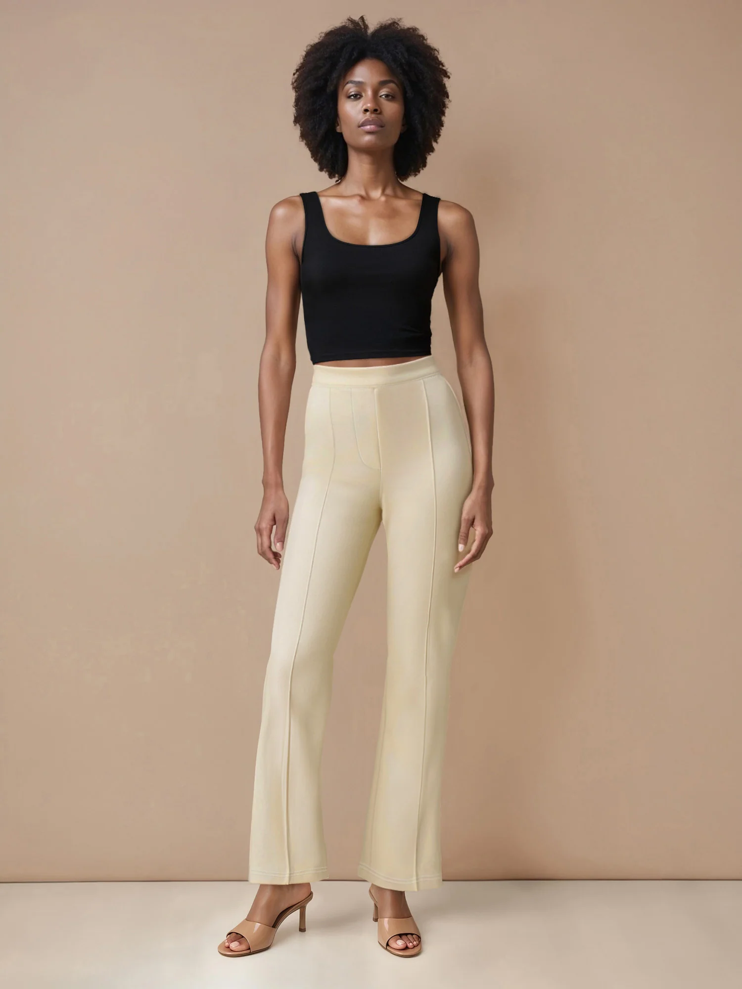 Petite Ponte Bootcut High Rise Pant - Image 19