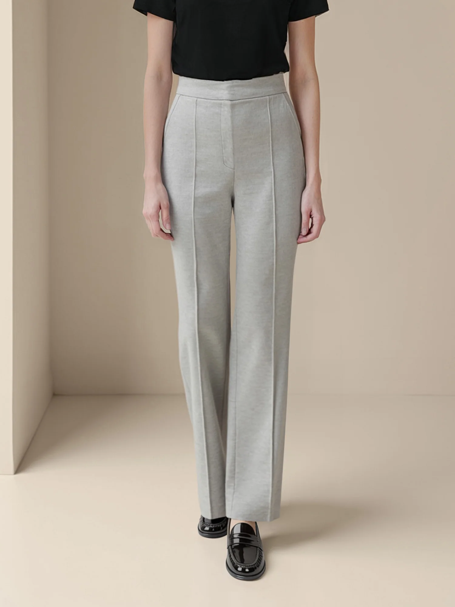 Petite Ponte Bootcut Mid Rise Pant - Image 13