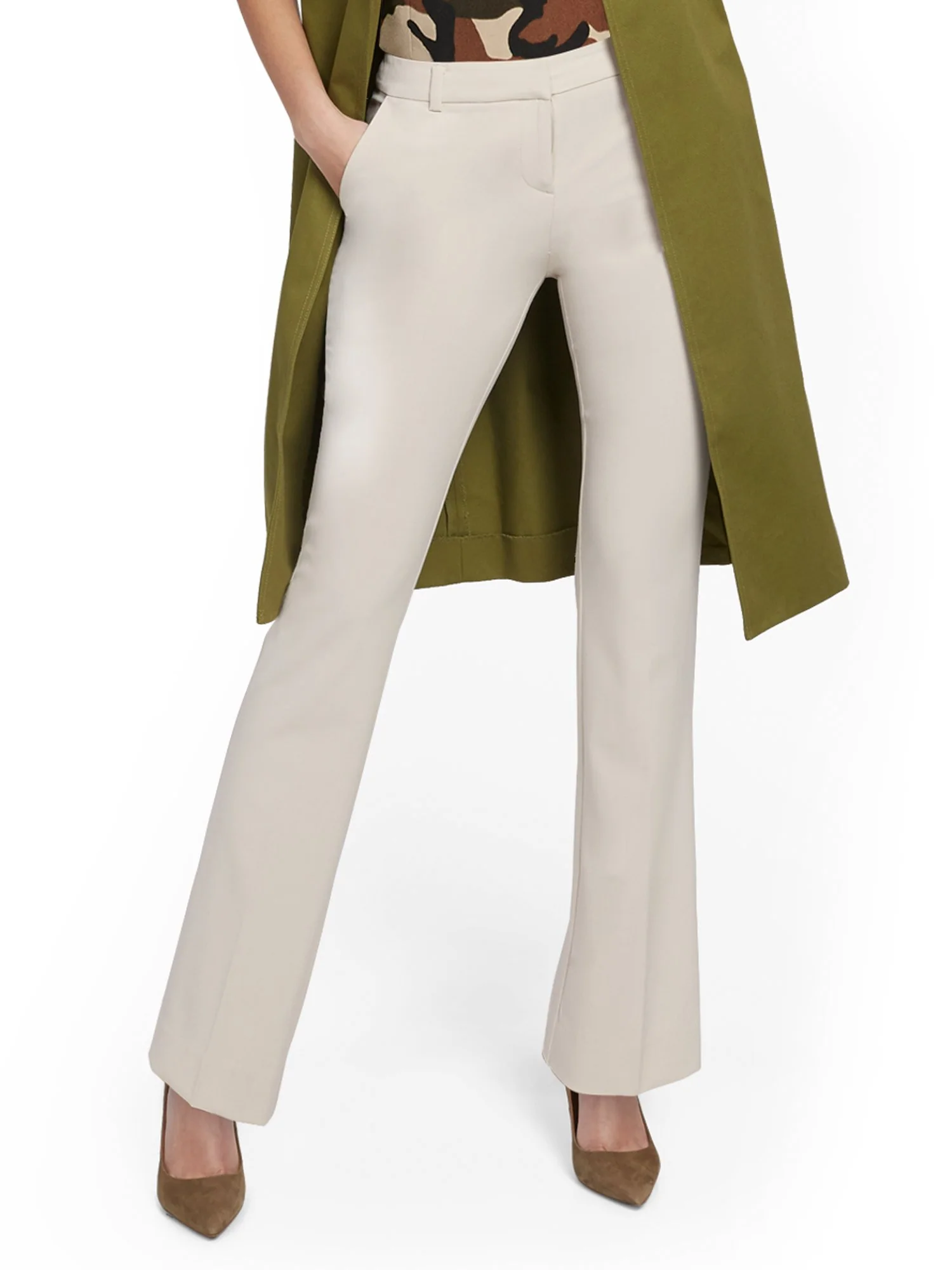 Petite Straight-Leg Pant - Double Stretch - 7th Avenue - Image 7