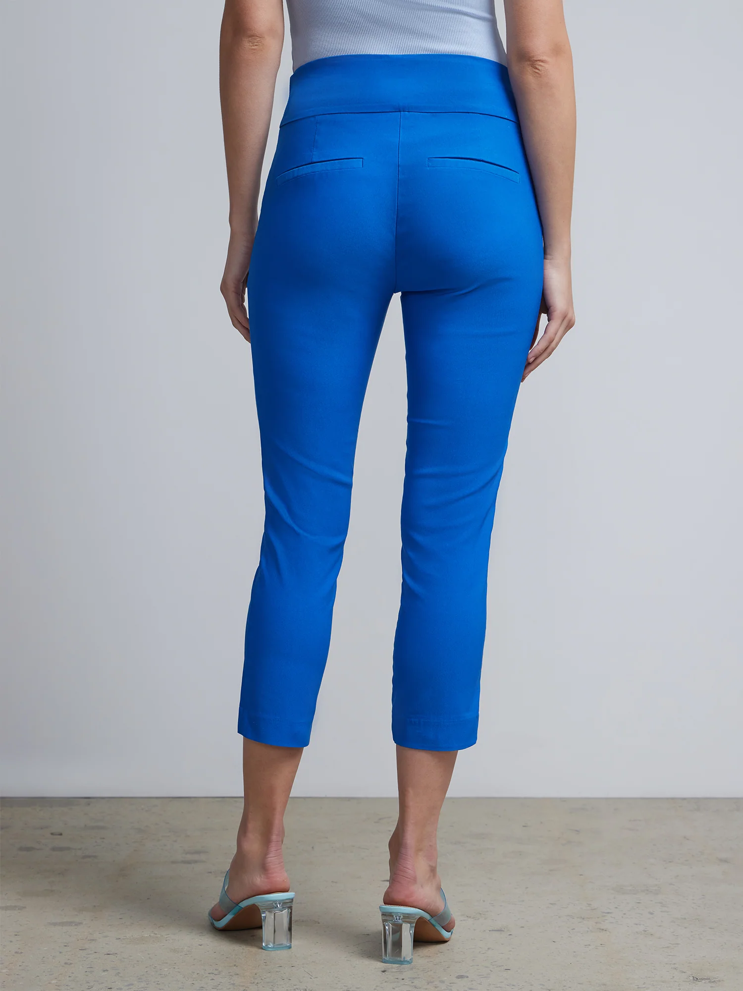 Petite Whitney High-Waisted Pull-On Slim-Leg Capri Pant - Image 38