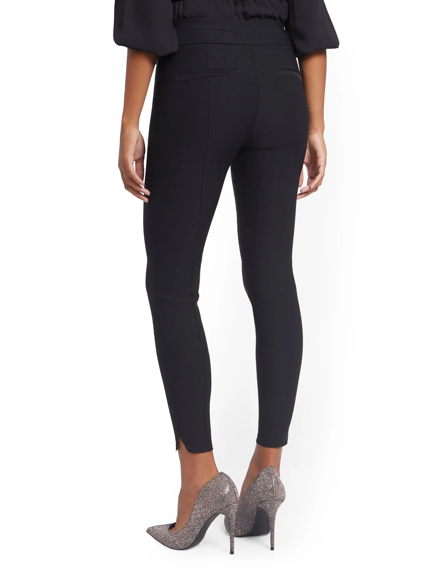 Petite Whitney High-Waisted Pull-On Slim-Leg Pant - Image 2