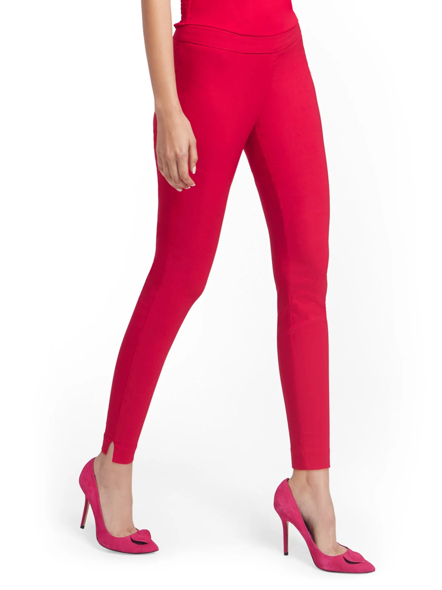 Petite Whitney High-Waisted Pull-On Slim-Leg Pant - Image 9