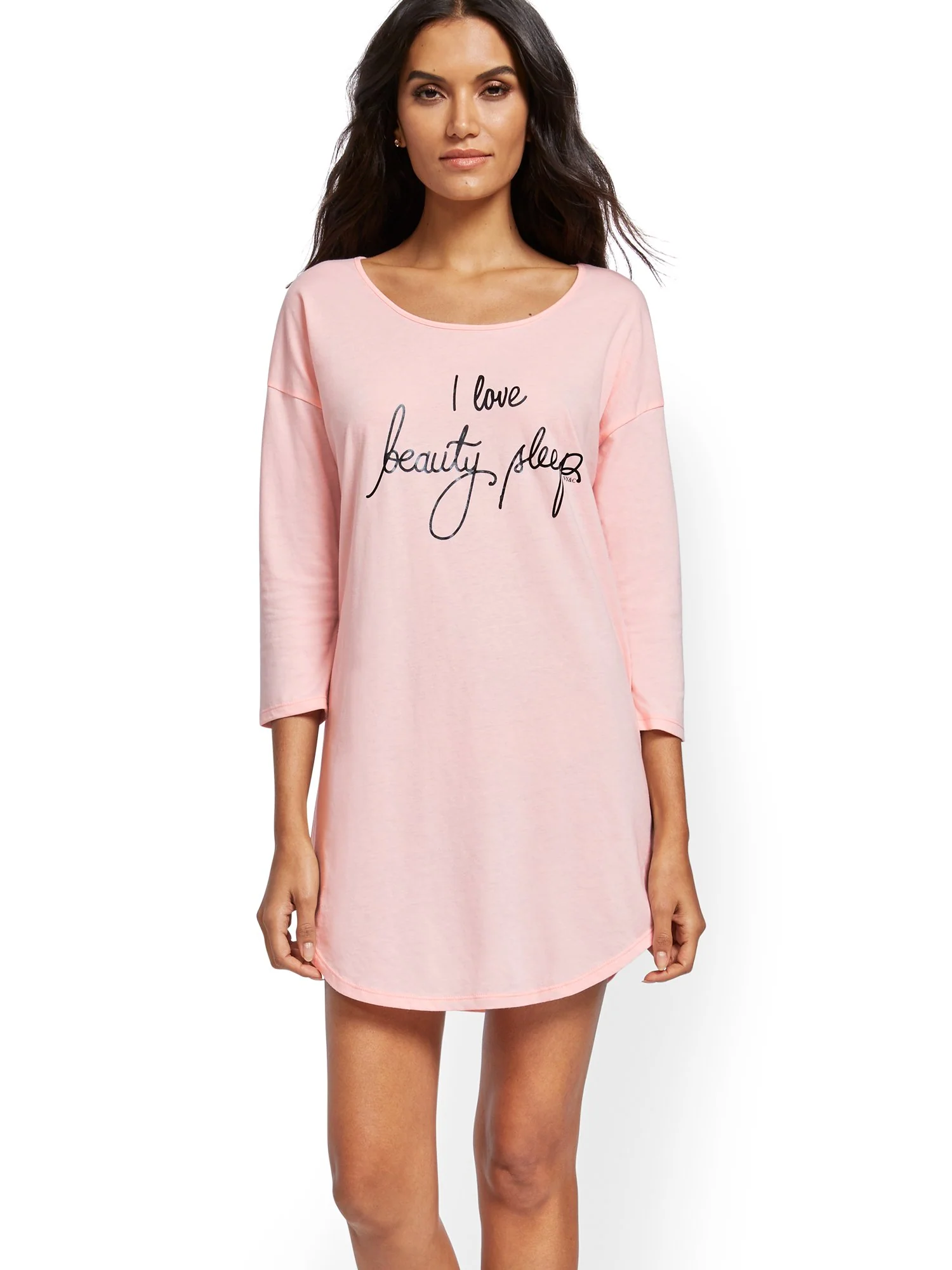 Pink 'Beauty Sleep' Sleep Dress - Image 2