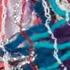 Pink Multi Yarn Fringe Scarf - Sweet Pea - Image 4
