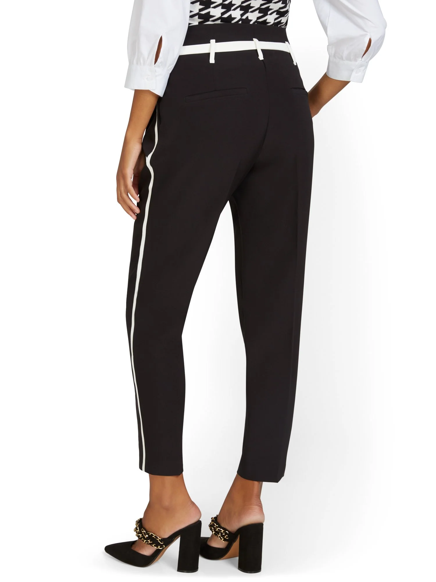Piped Ankle Pant - Image 3
