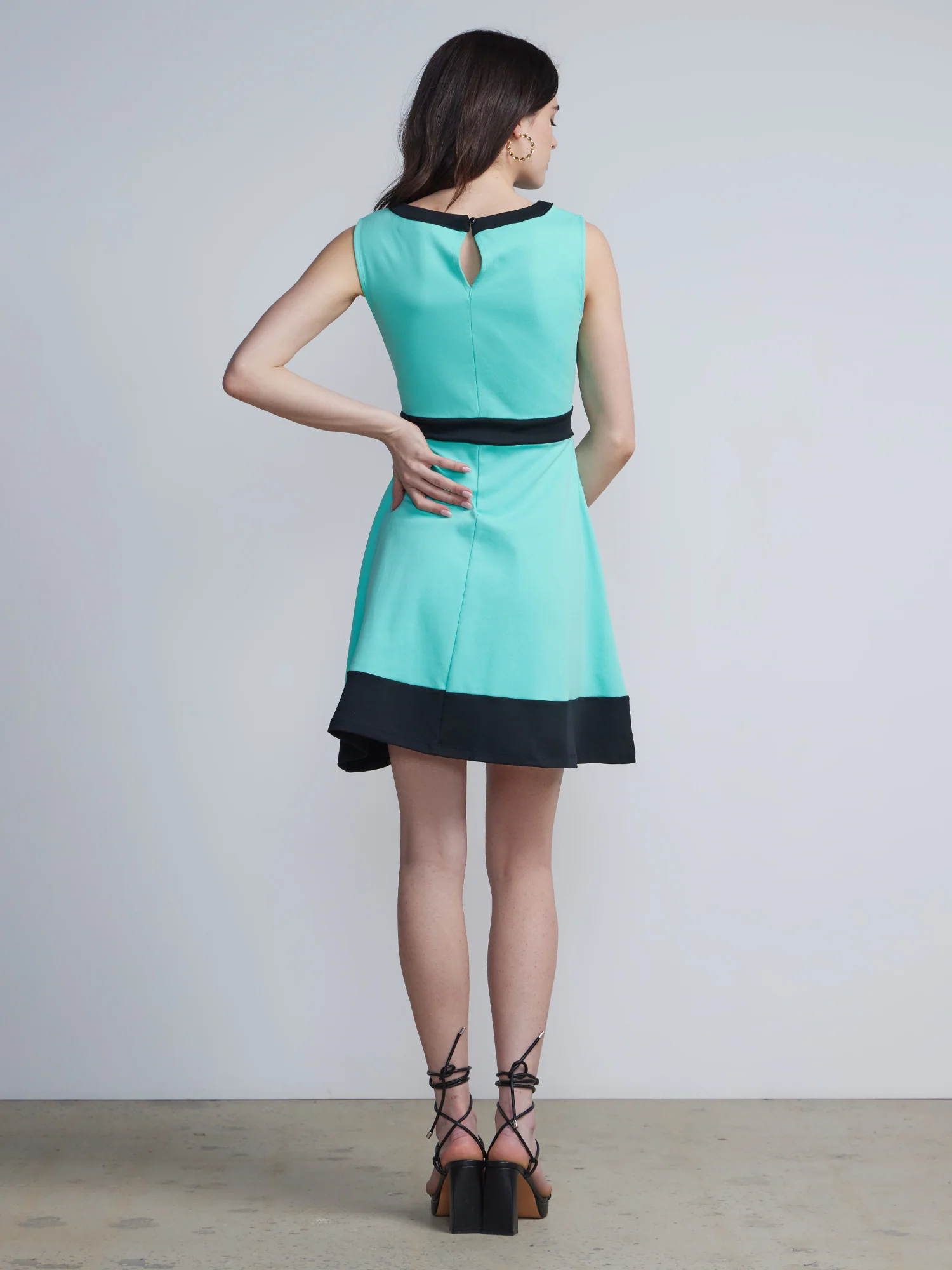 Piped Flare Dress - City Knits - Image 16