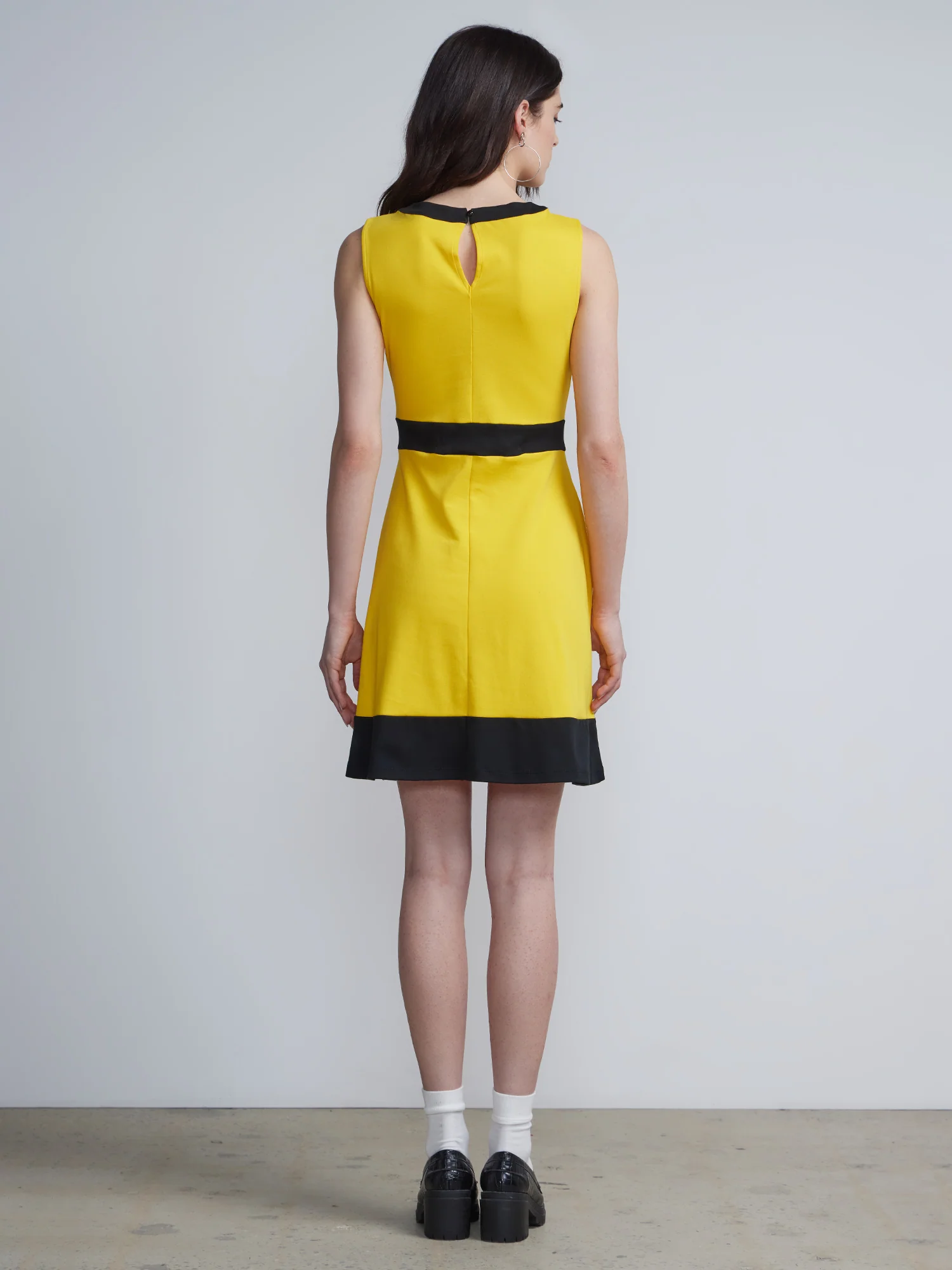 Piped Flare Dress - City Knits - Image 22
