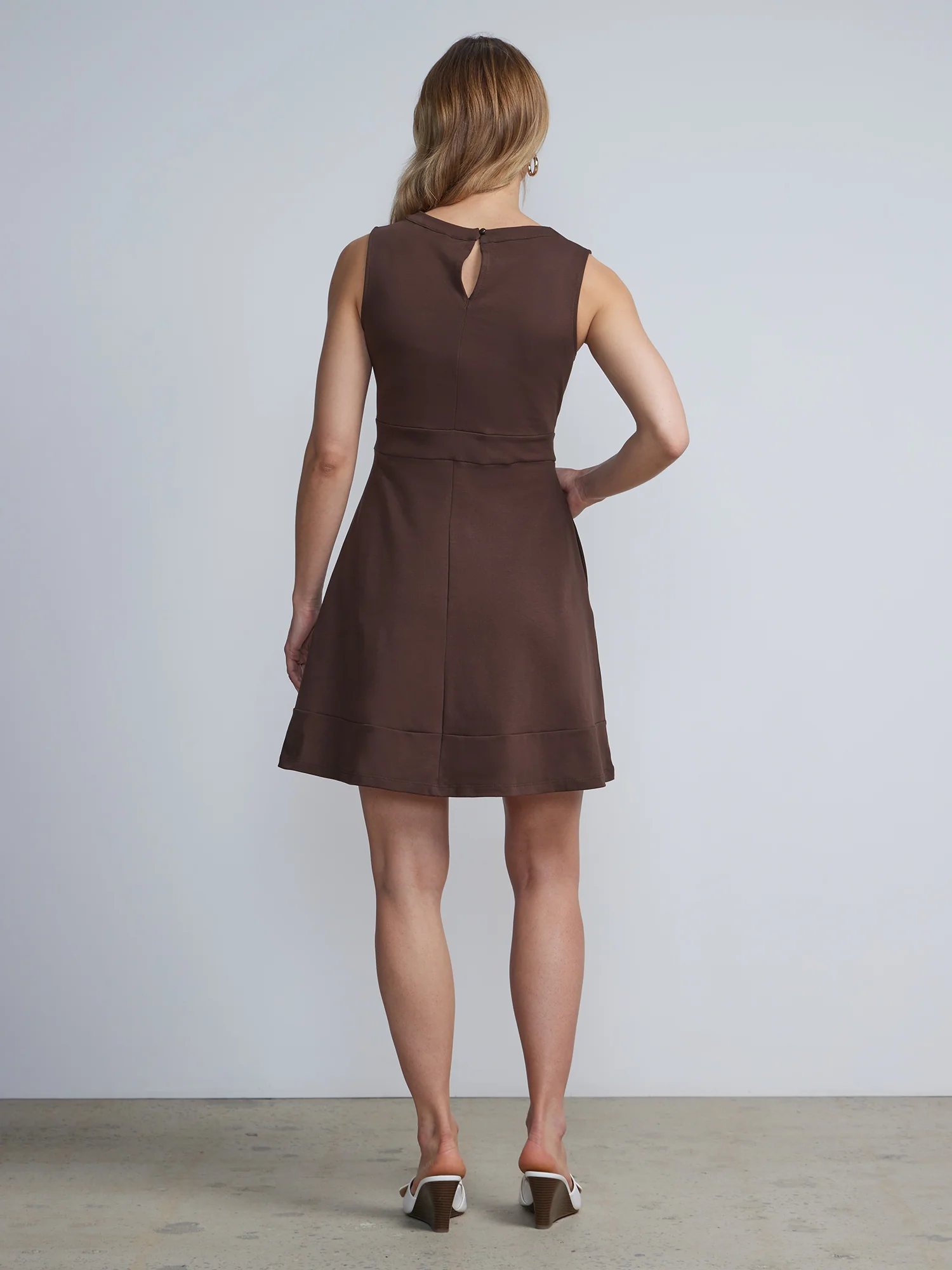 Piped Flare Dress - City Knits - Image 28