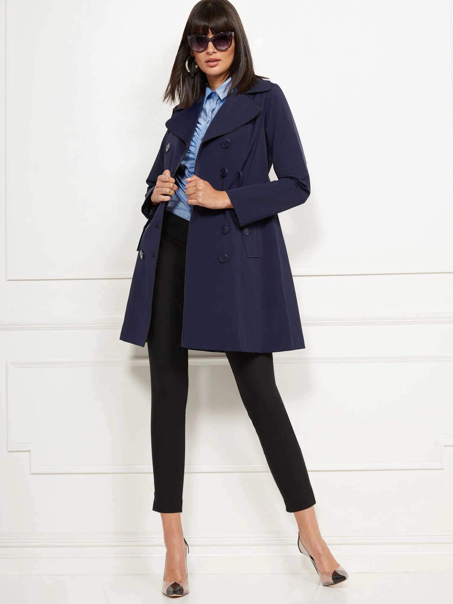 Piped Trench Coat - 7th Avenue - Image 3