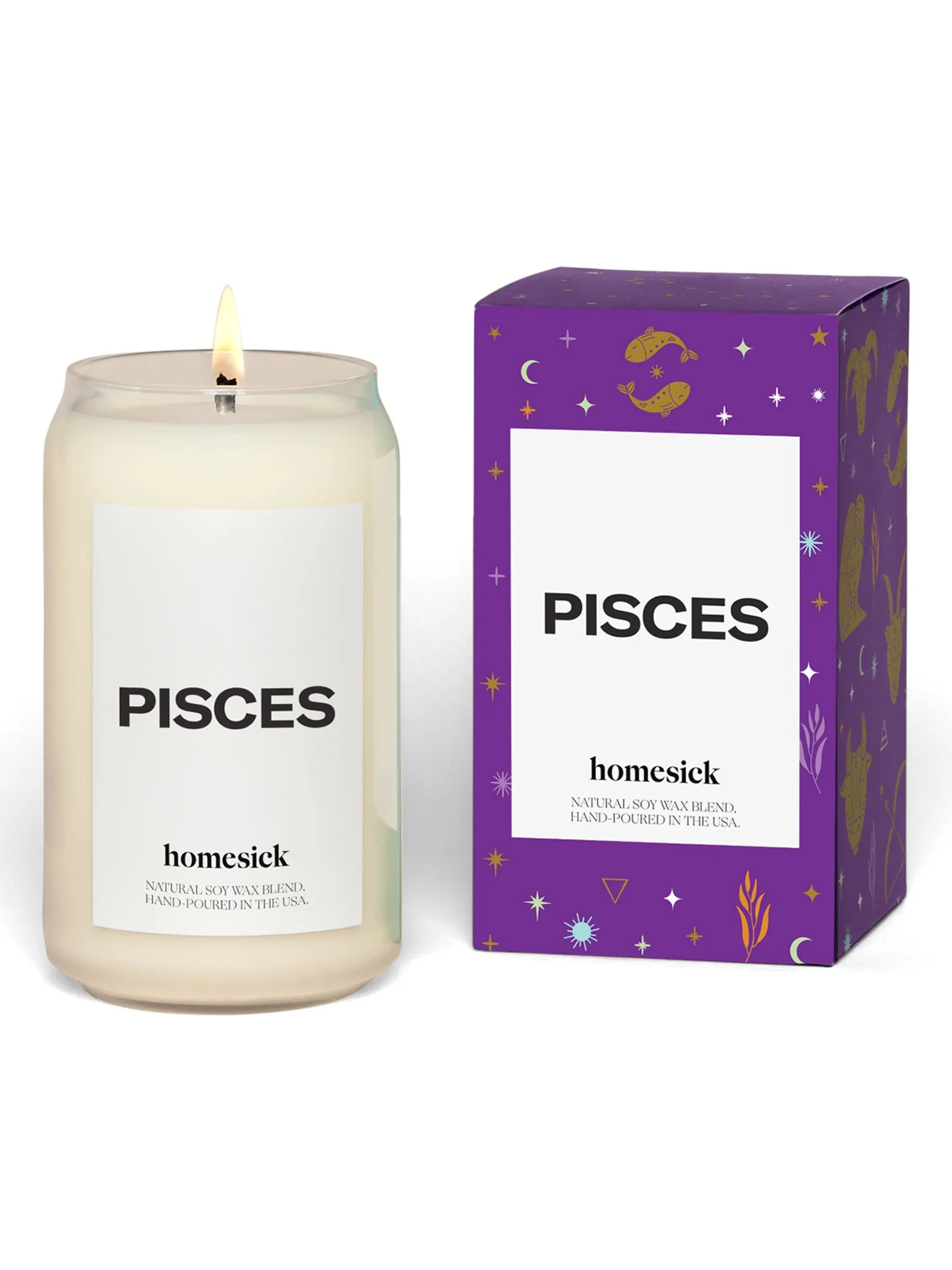 Homesick Candles Pisces Astrology Candle - Brands We Love