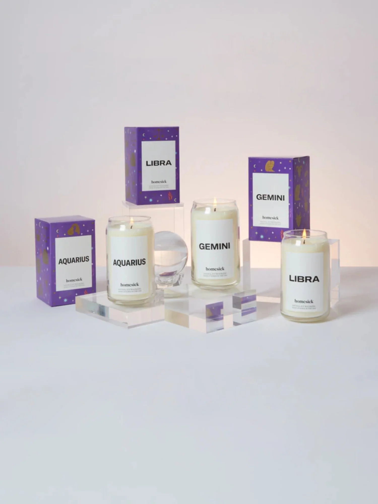 Homesick Candles Pisces Astrology Candle - Brands We Love - Image 2