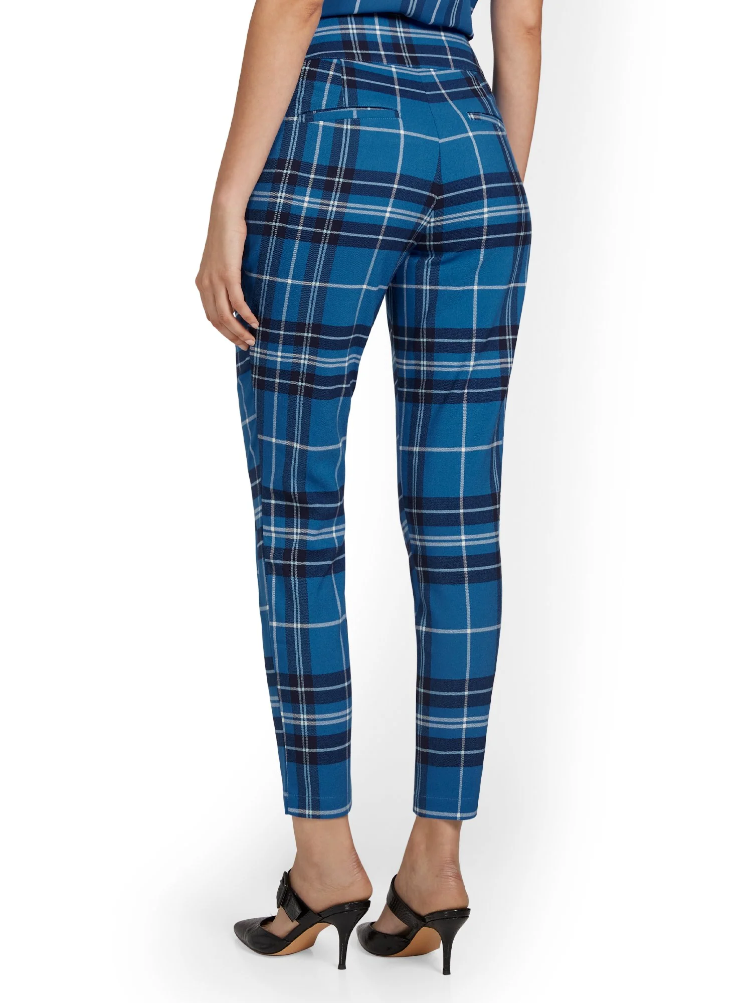 Plaid Ankle Pant - Image 3