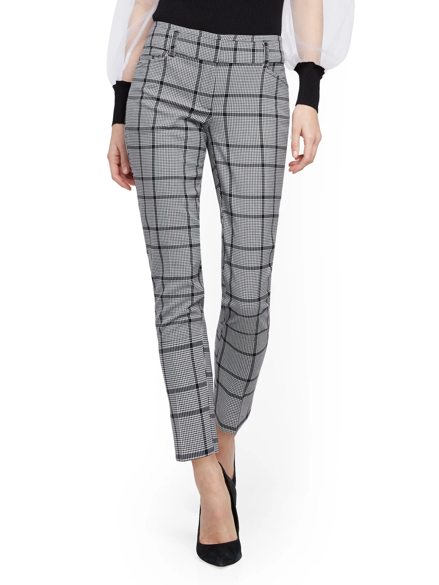 Plaid Ankle Pant - Modern - 7th Avenue - Image 2