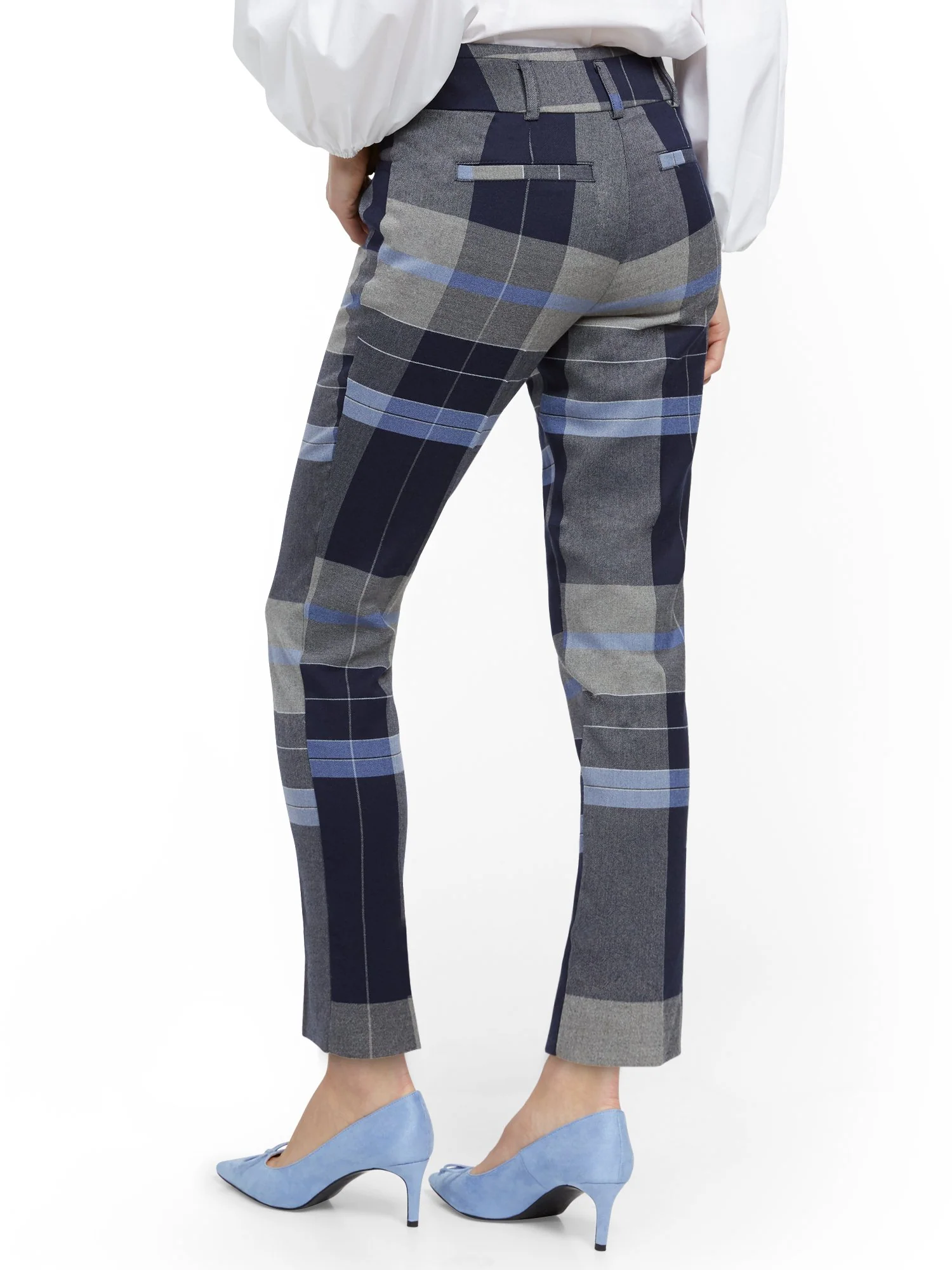 Plaid Ankle Pant - Modern - 7th Avenue - Image 3