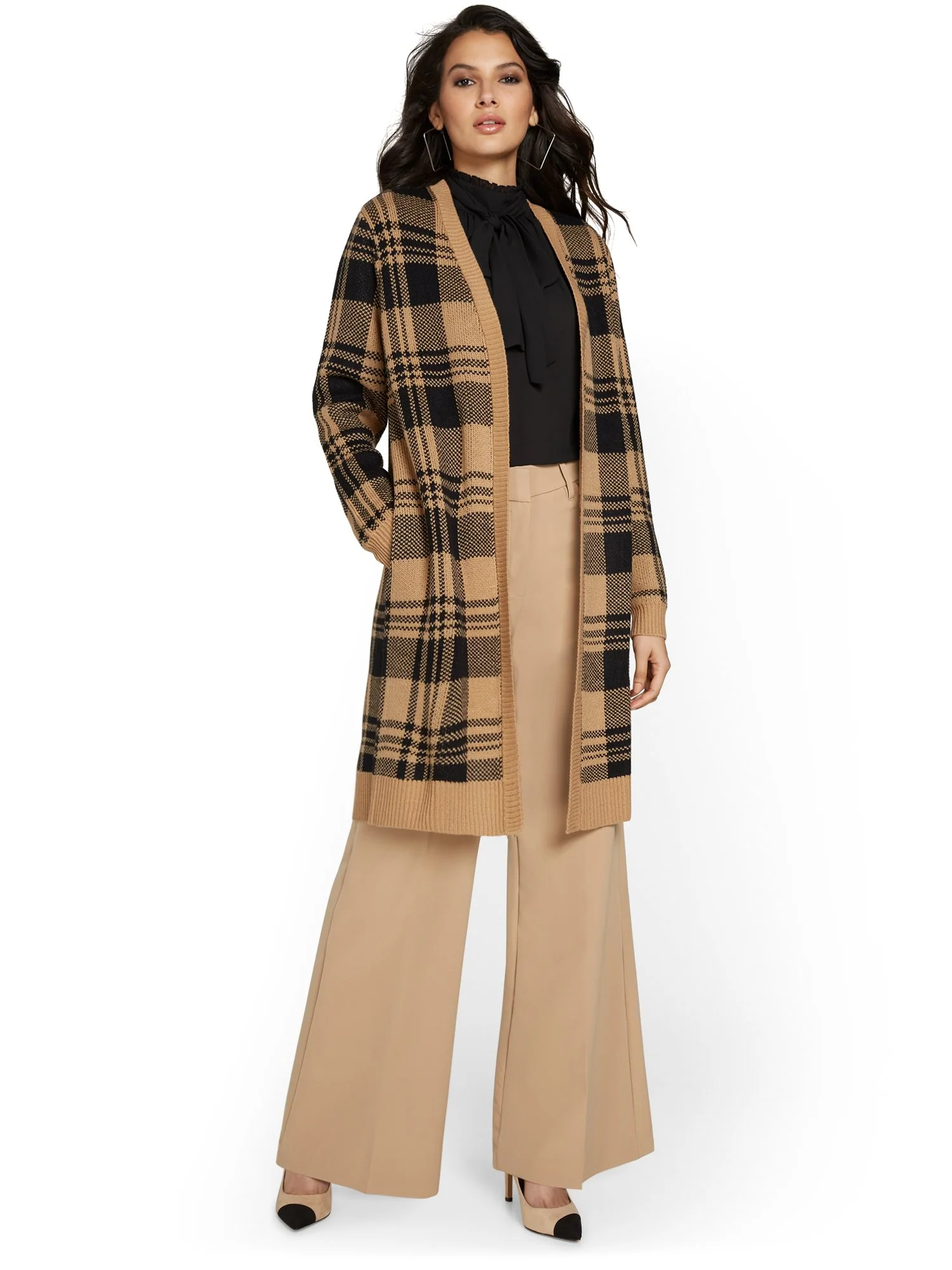 Plaid Coatigan - Image 2