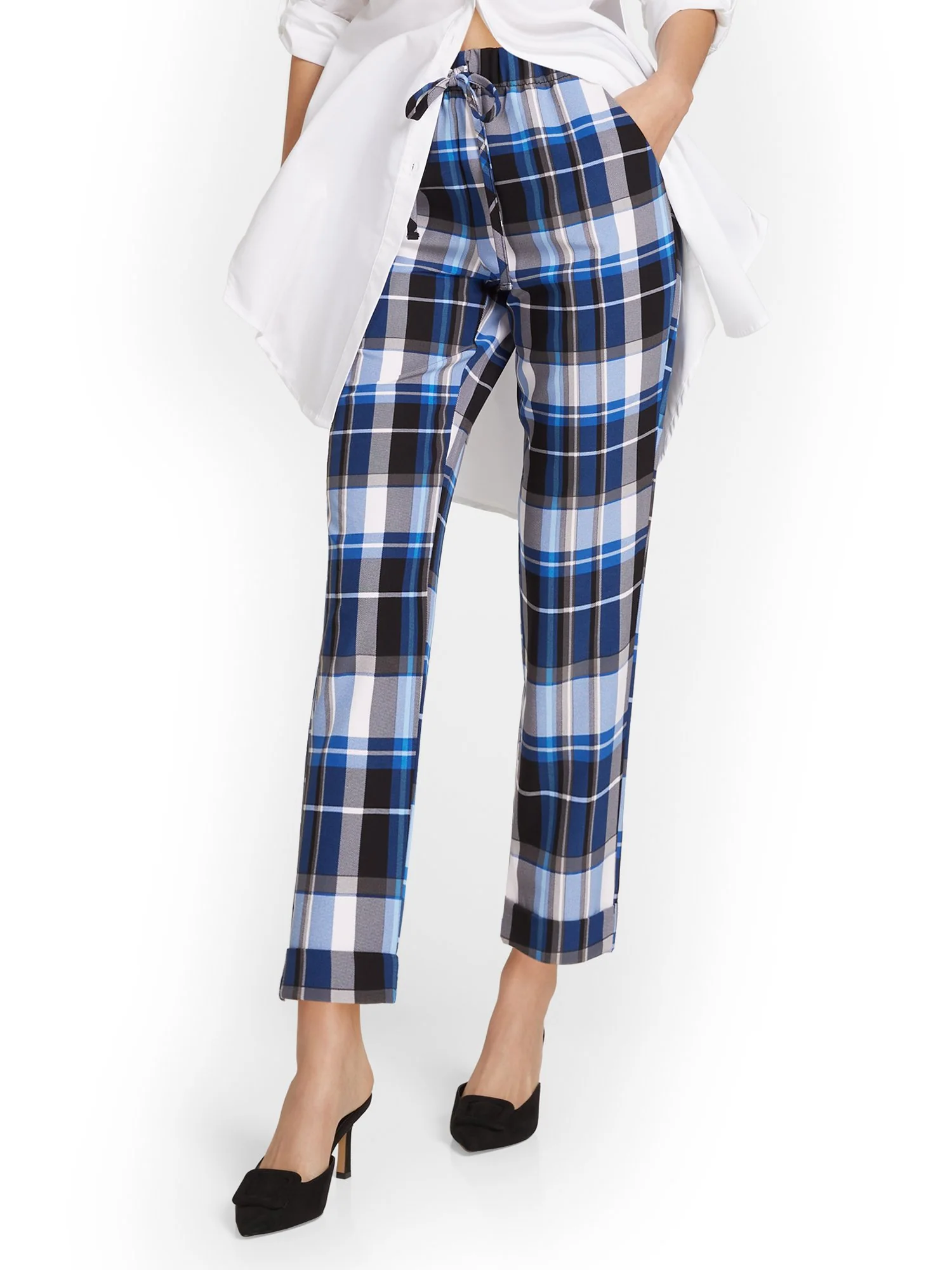 Plaid Jogger Pant - Image 2