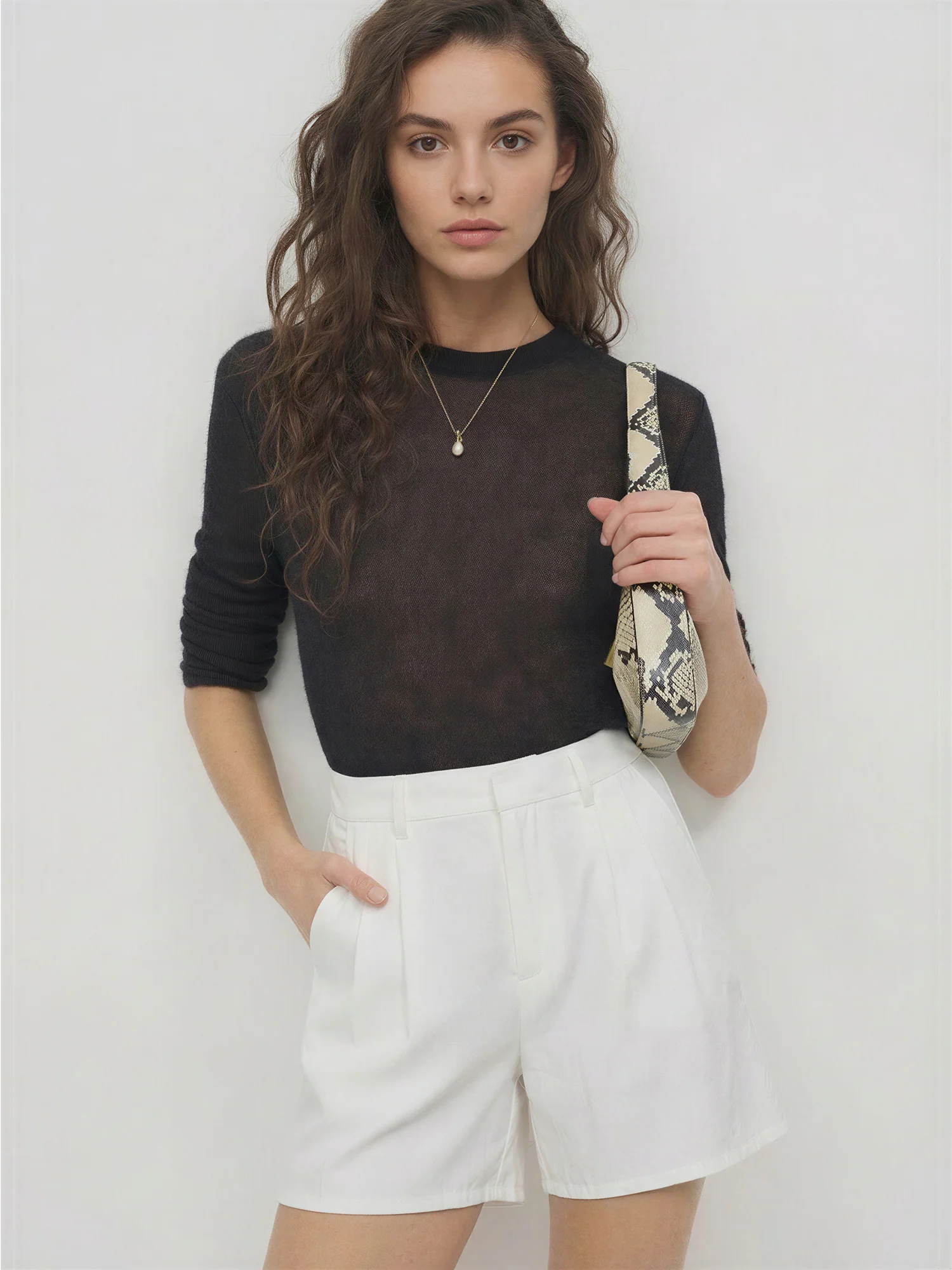 Pleated Flowy Shorts - Image 10