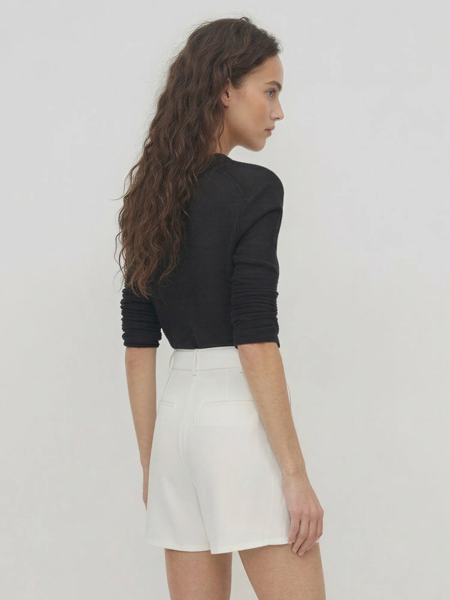 Pleated Flowy Shorts - Image 11
