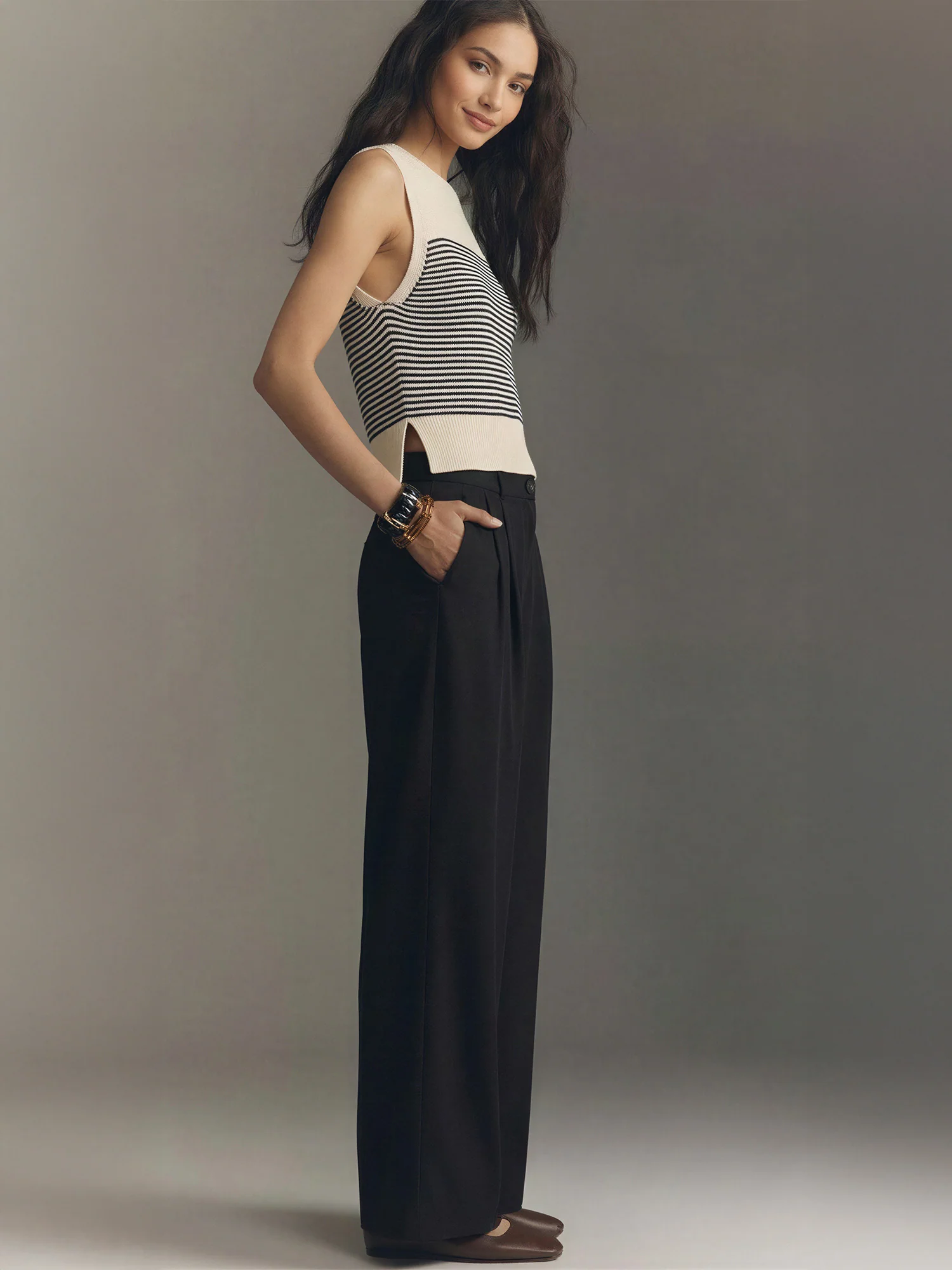 Pleated Trousers - Image 3