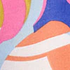 Abstract Leaf Print Kimono - Image 3