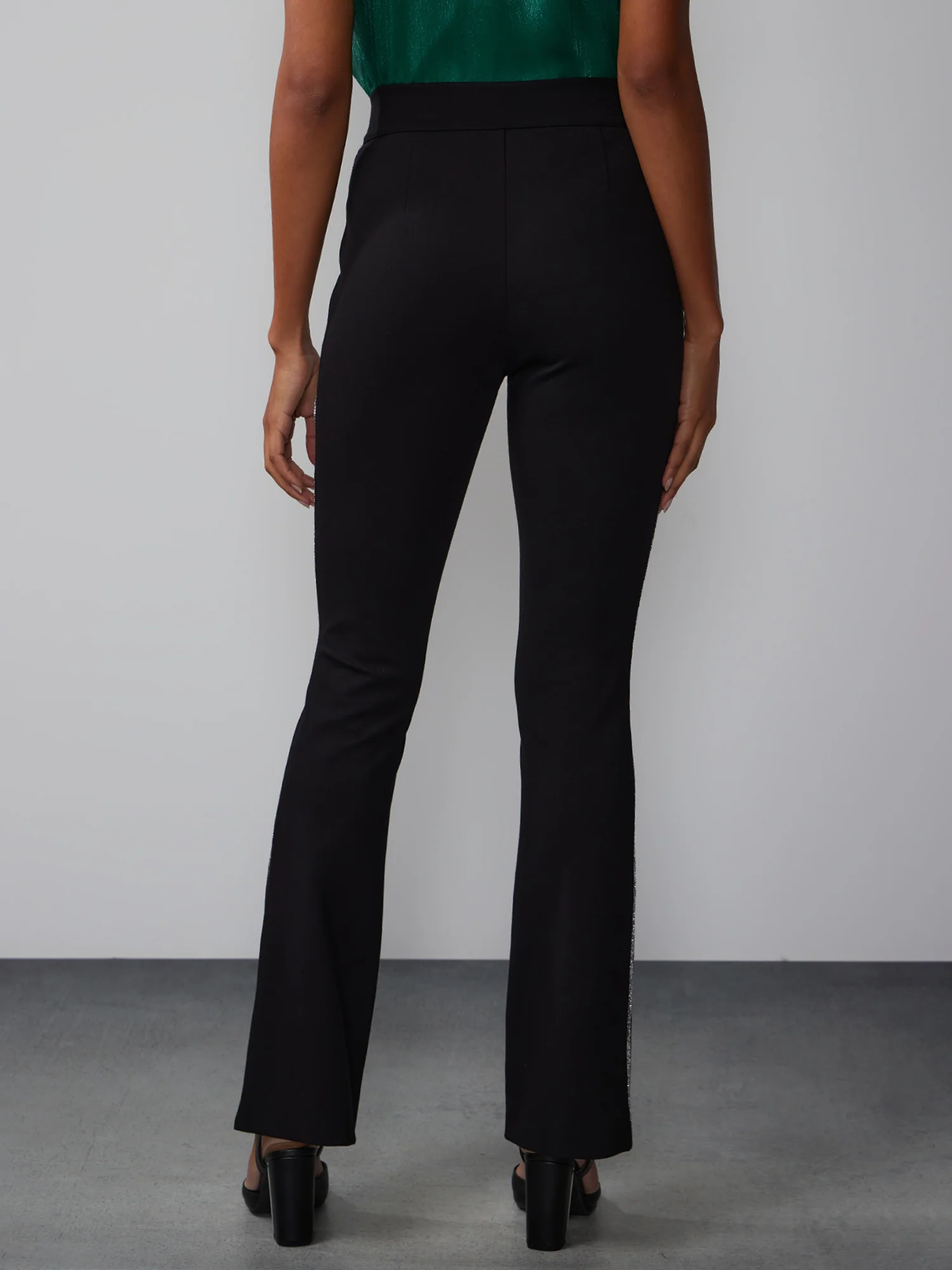 Ponte Diamond Trim Bootcut Pant - Image 3