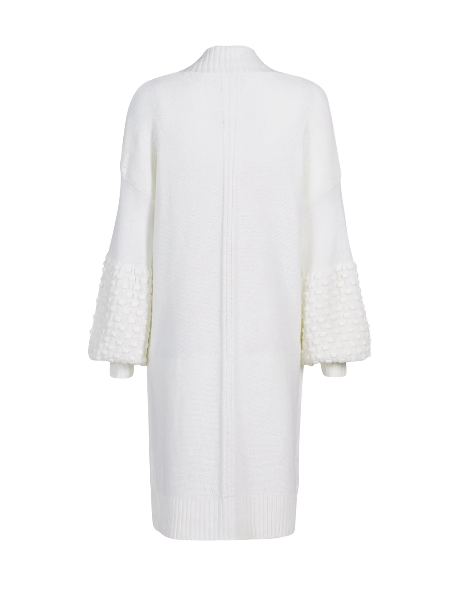 Popcorn Sleeve Duster Cardigan - Image 3