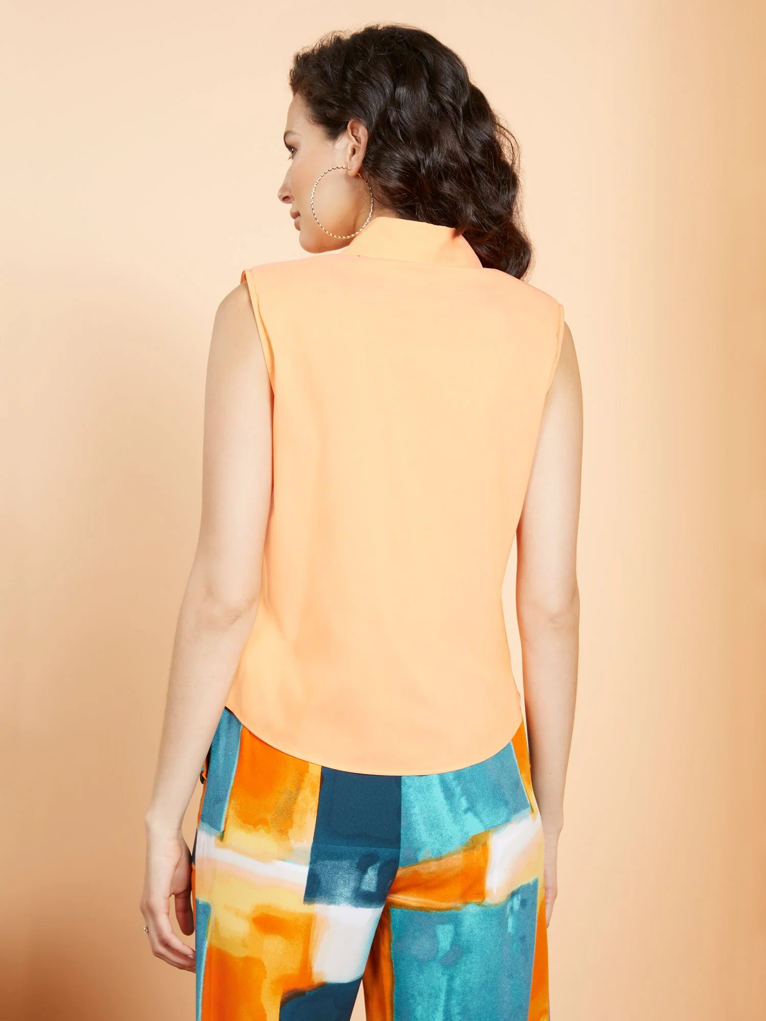 Poplin Collar Top - Image 3