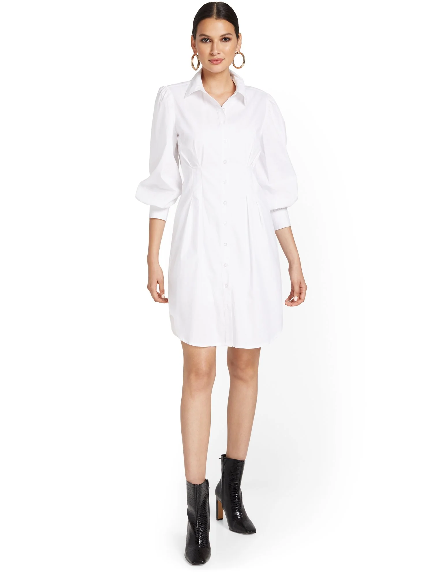 Poplin Corset Dress - Image 4