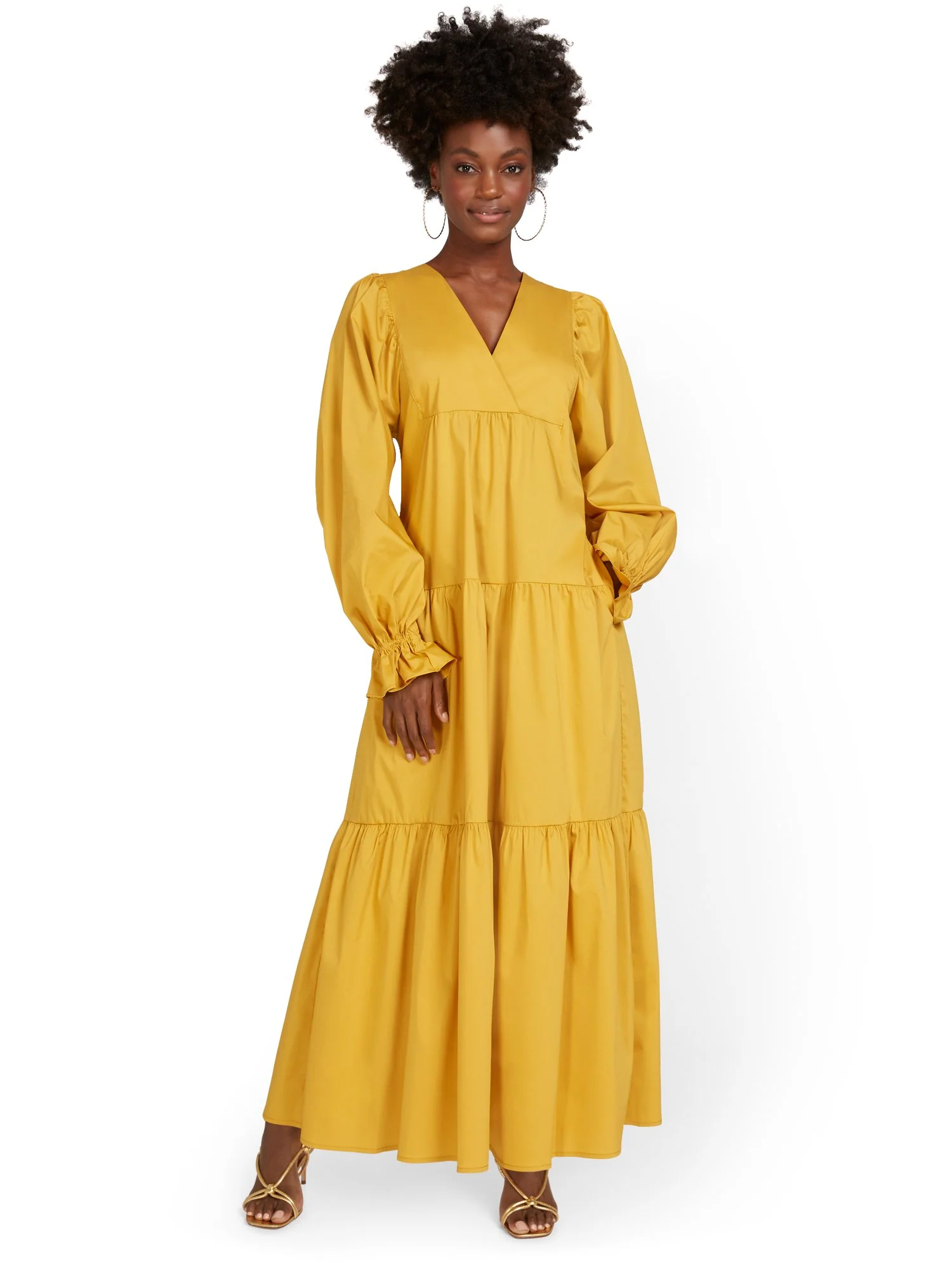 Poplin Maxi Dress - Image 5