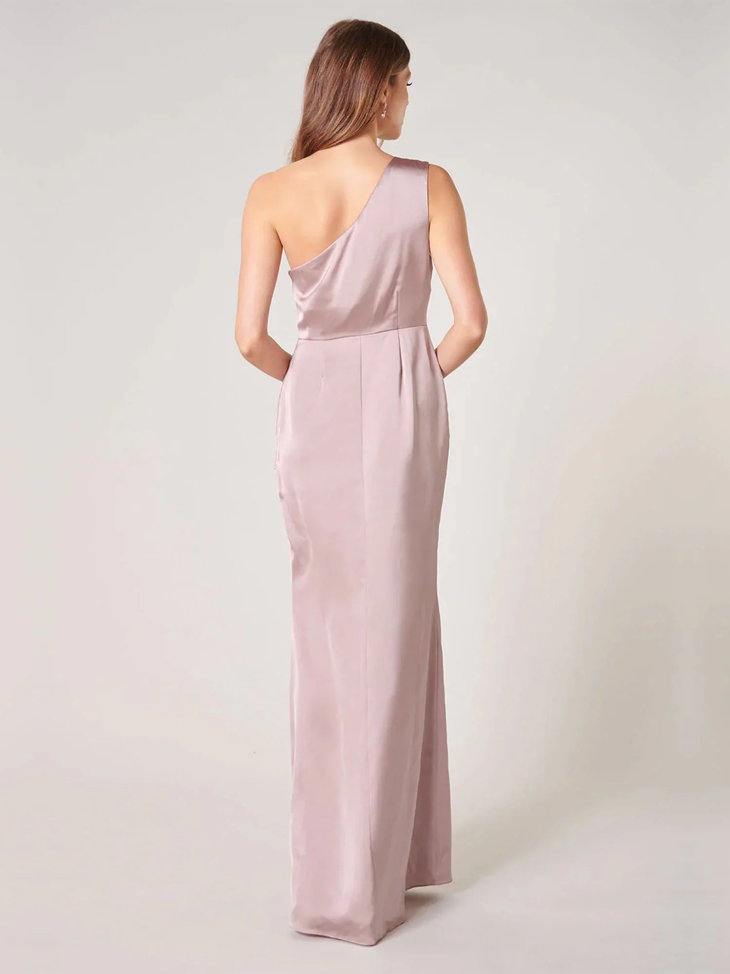 Prestige One Shoulder Pleat Detail Maxi Dress - Sugarlips - Image 16