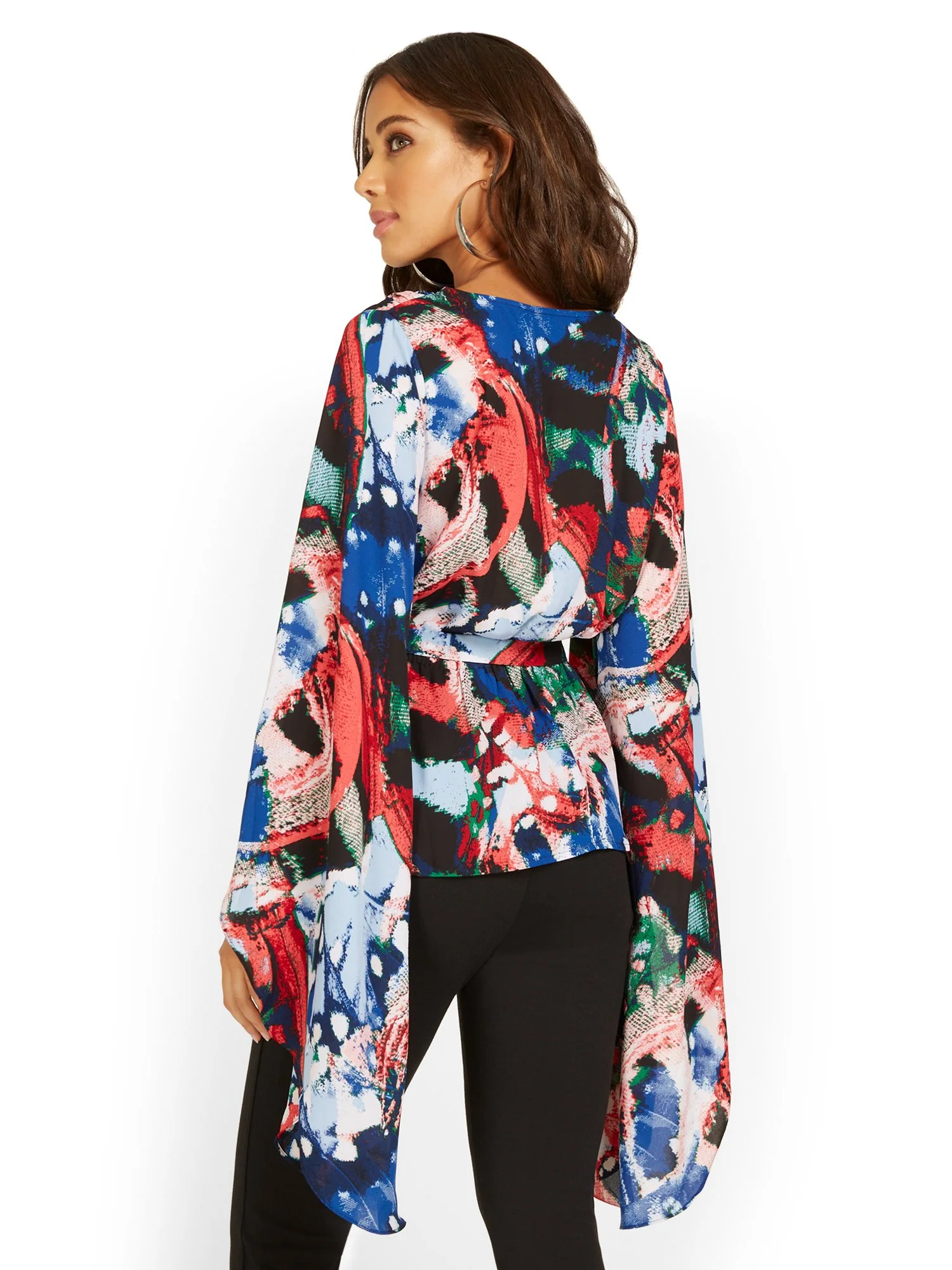 Printed Caftan Blouse - Image 3