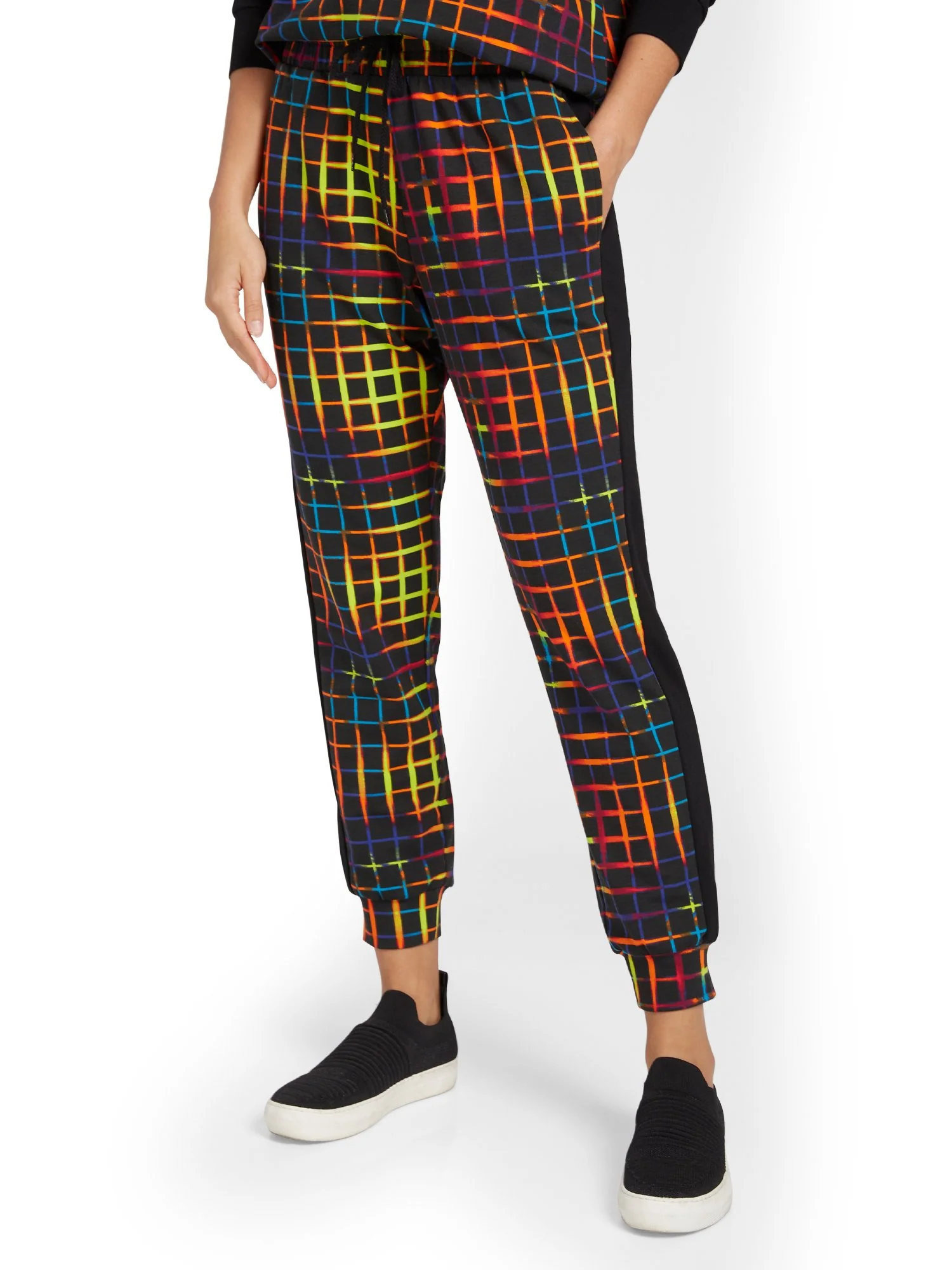 Printed French Terry Jogger Pant - Image 5