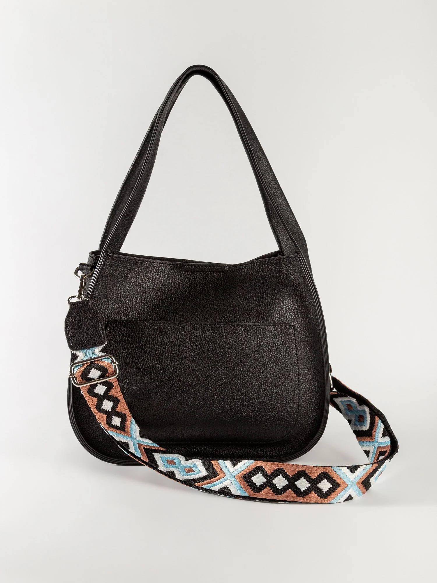 Street Level Printed-Strap Shoulder Bag - Brands We Love