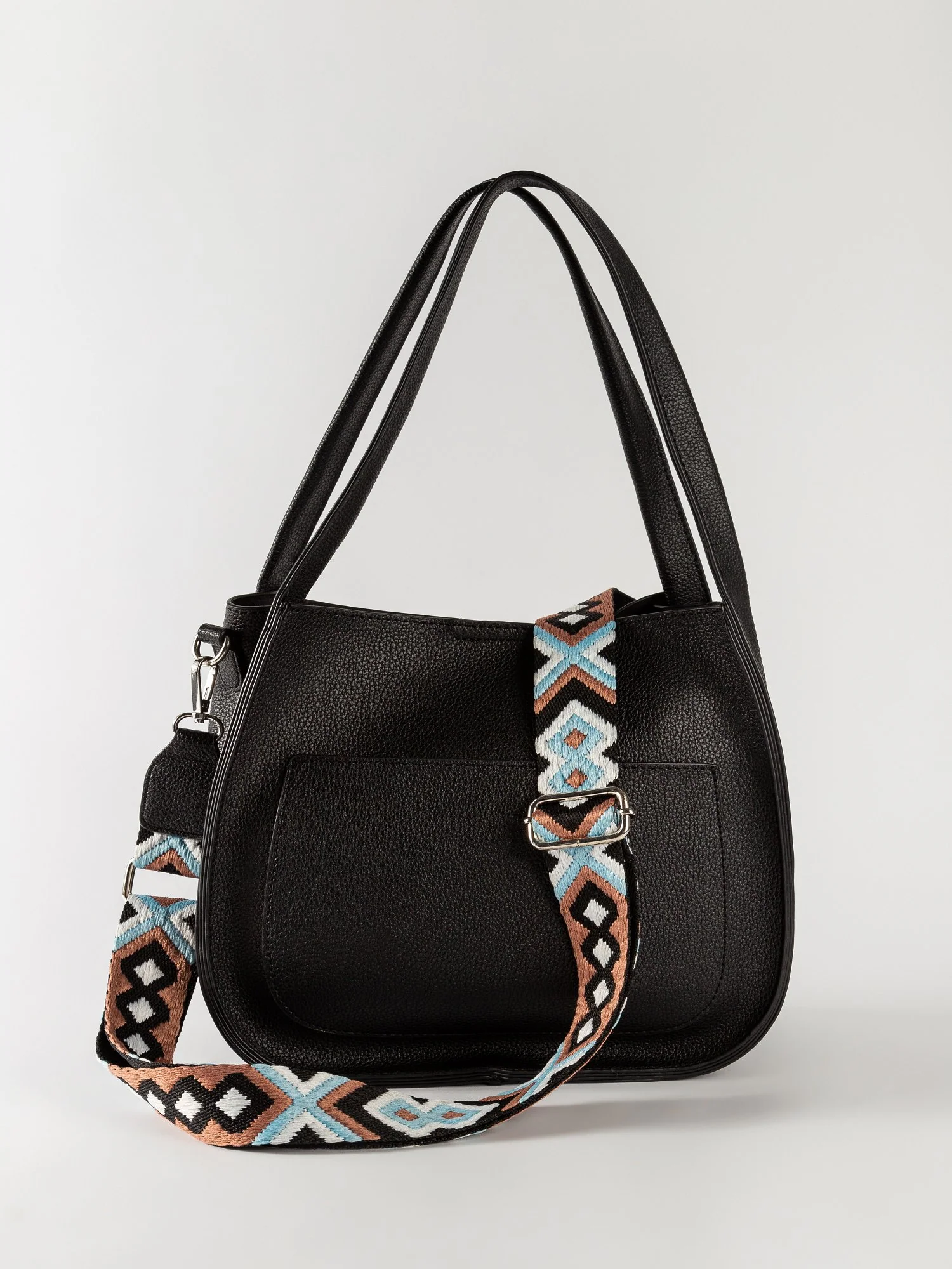 Street Level Printed-Strap Shoulder Bag - Brands We Love - Image 4