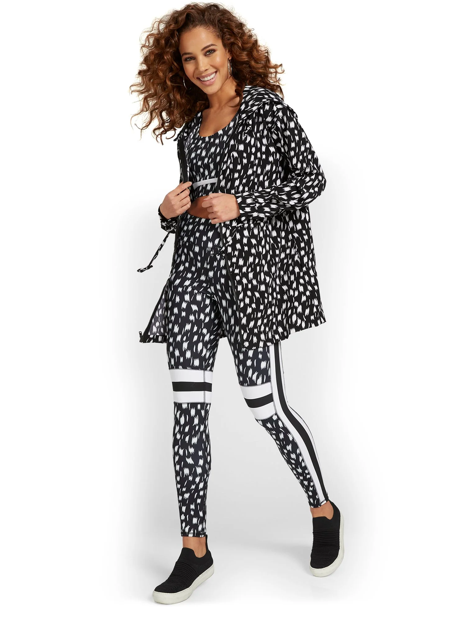 Printed Woven Zip-Front Jacket - Image 2