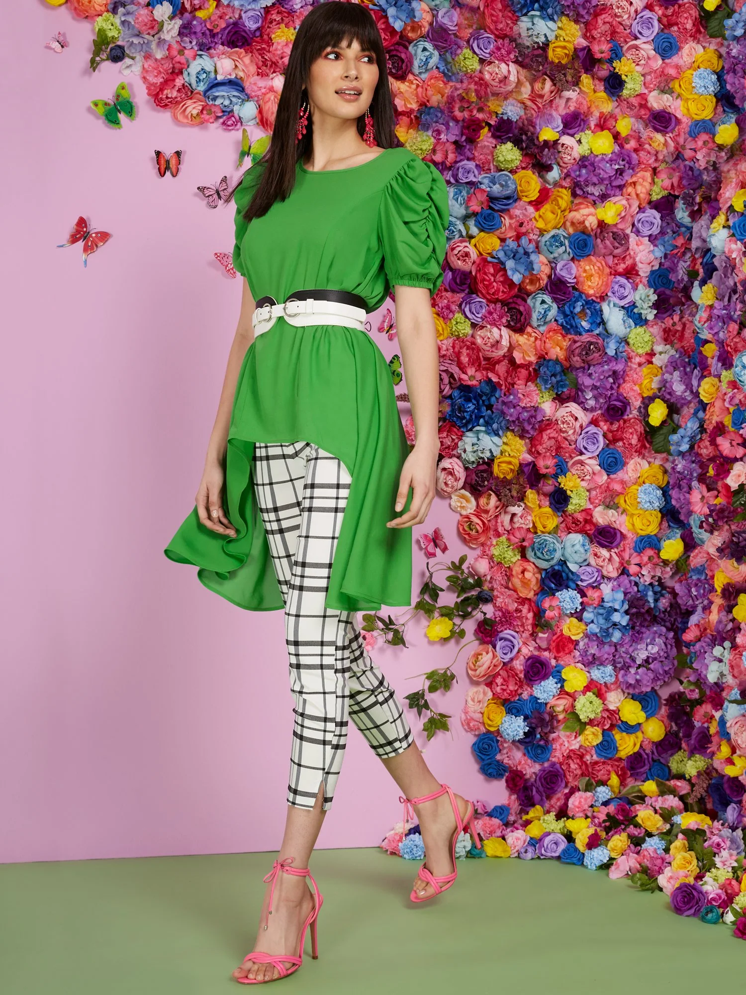 Puff-Sleeve Drama Top - Image 6